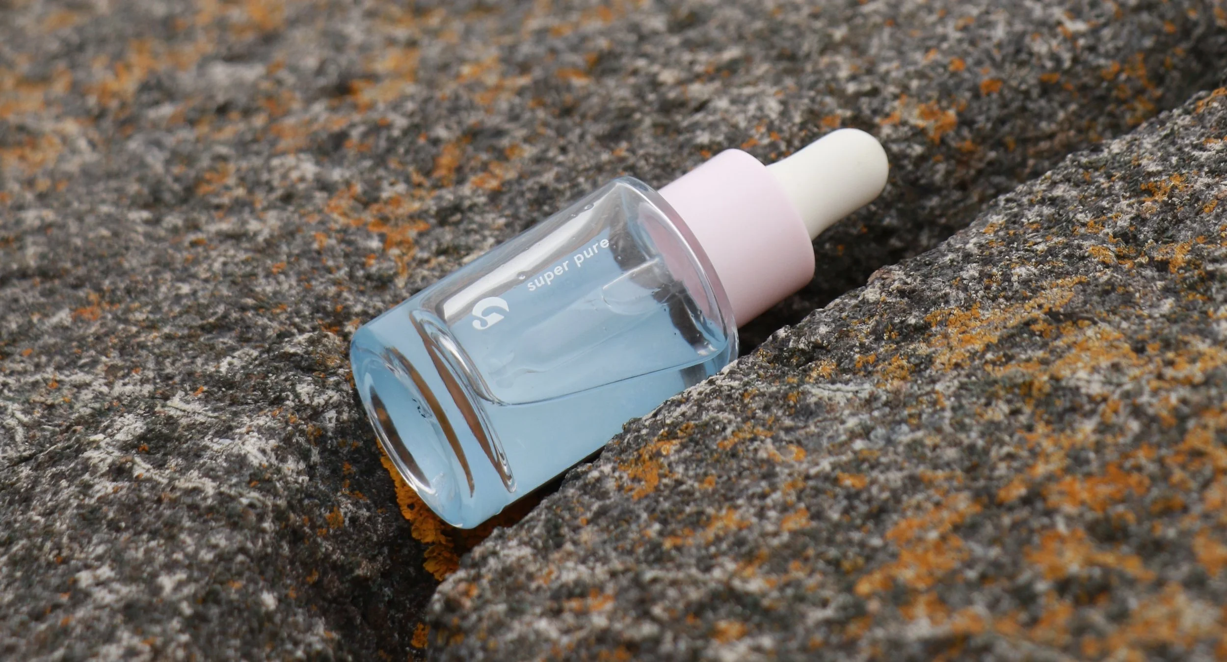 GLOSSIER SUPERS: SUPER PURE. PRODUCT PRACTICE SERIES. MONHEGAN ISLAND, MAINE. 2017.