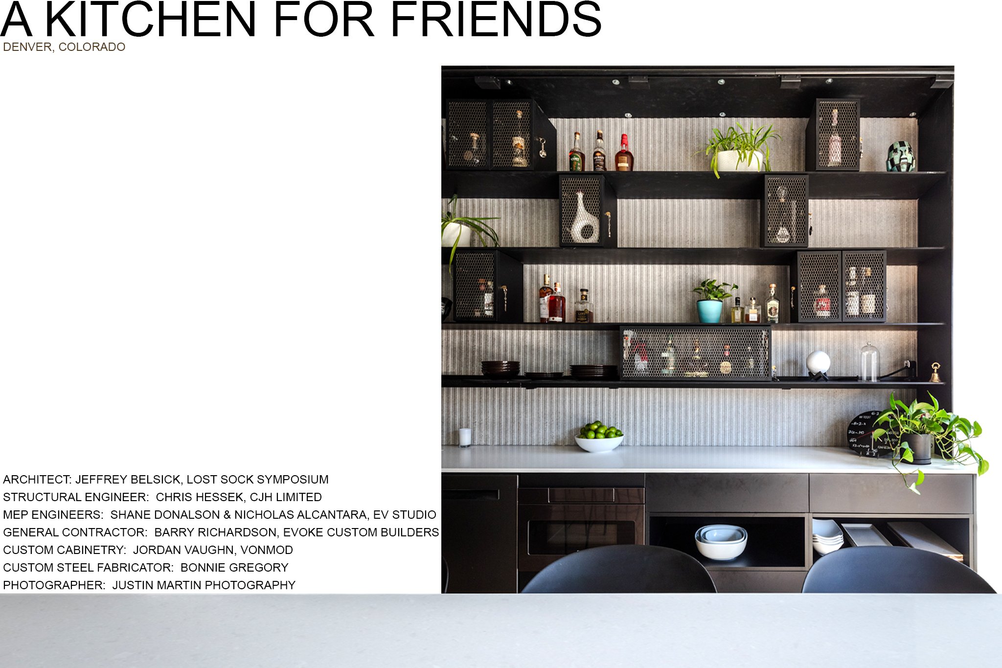 A KITCHEN FOR FRIENDS