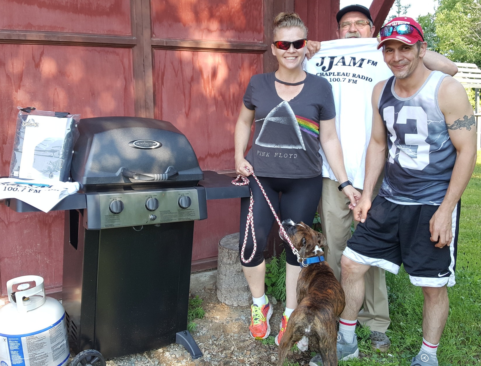  June 29th Winner of the Ultimate BBQ from Monuments Carriere and JJAM FM- Drawn June 29 2018