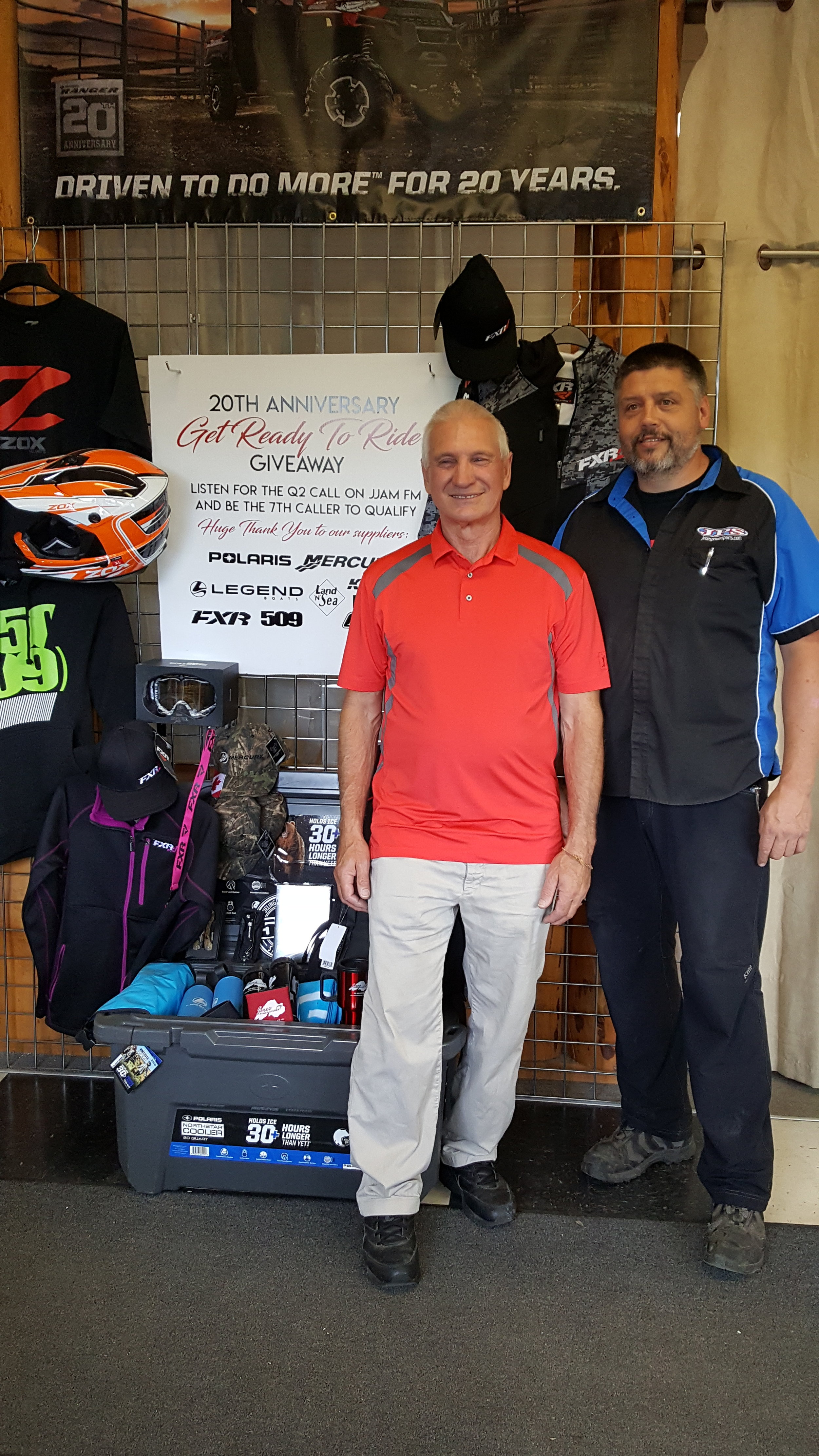 Aug 31 2018-Biggest Giveaway of the summer with Jones Power Sports Prize Pack