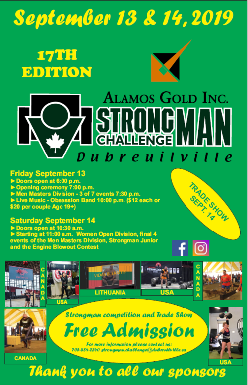 STRONGMAN TALK 2019