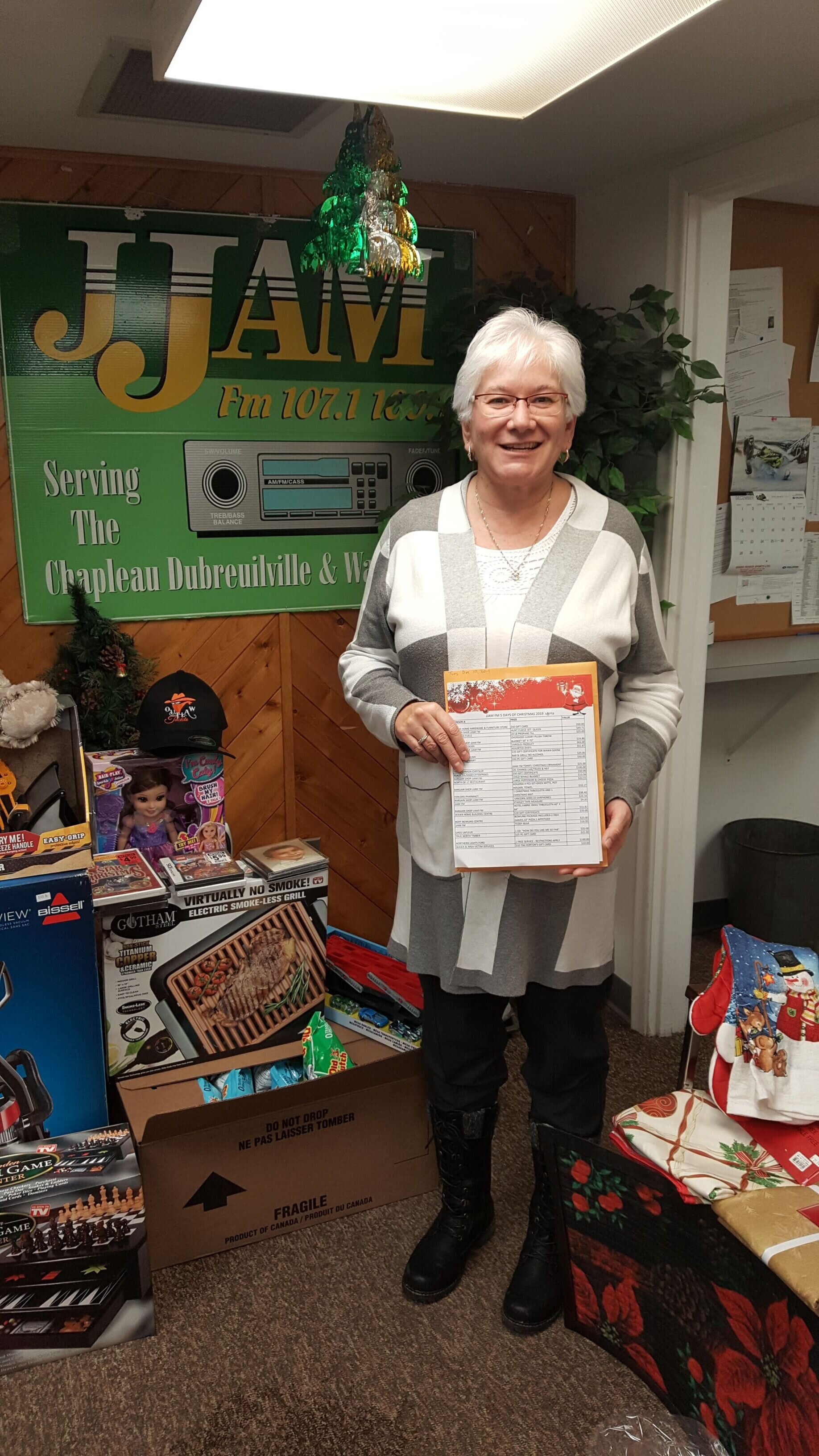 JJAM FM 5 Days of Christmas 2019  Prize Pack #2-Tues Dec 10 2019