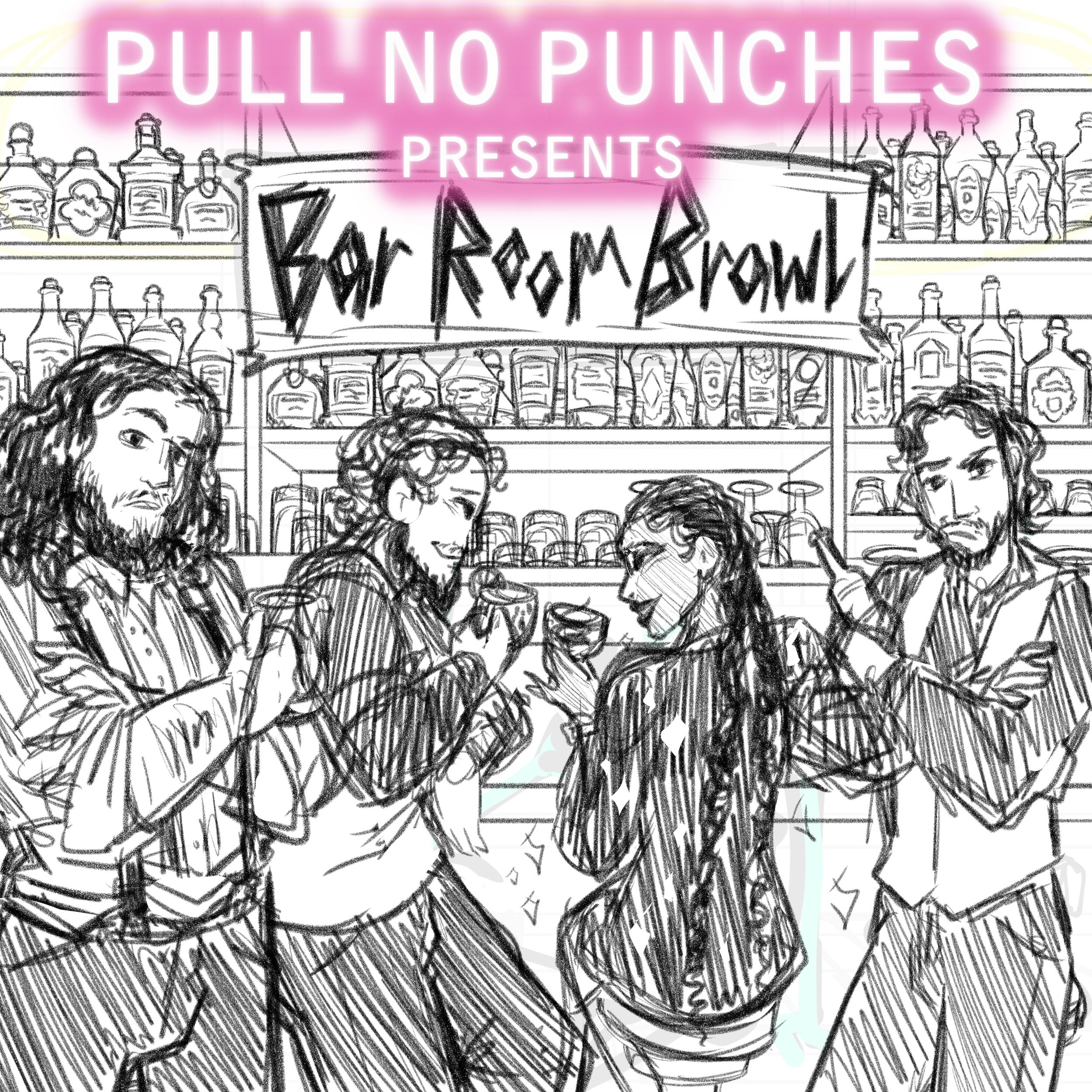 Commission_PullNoPunches_BarRoomBrawl_SKETCH.jpg