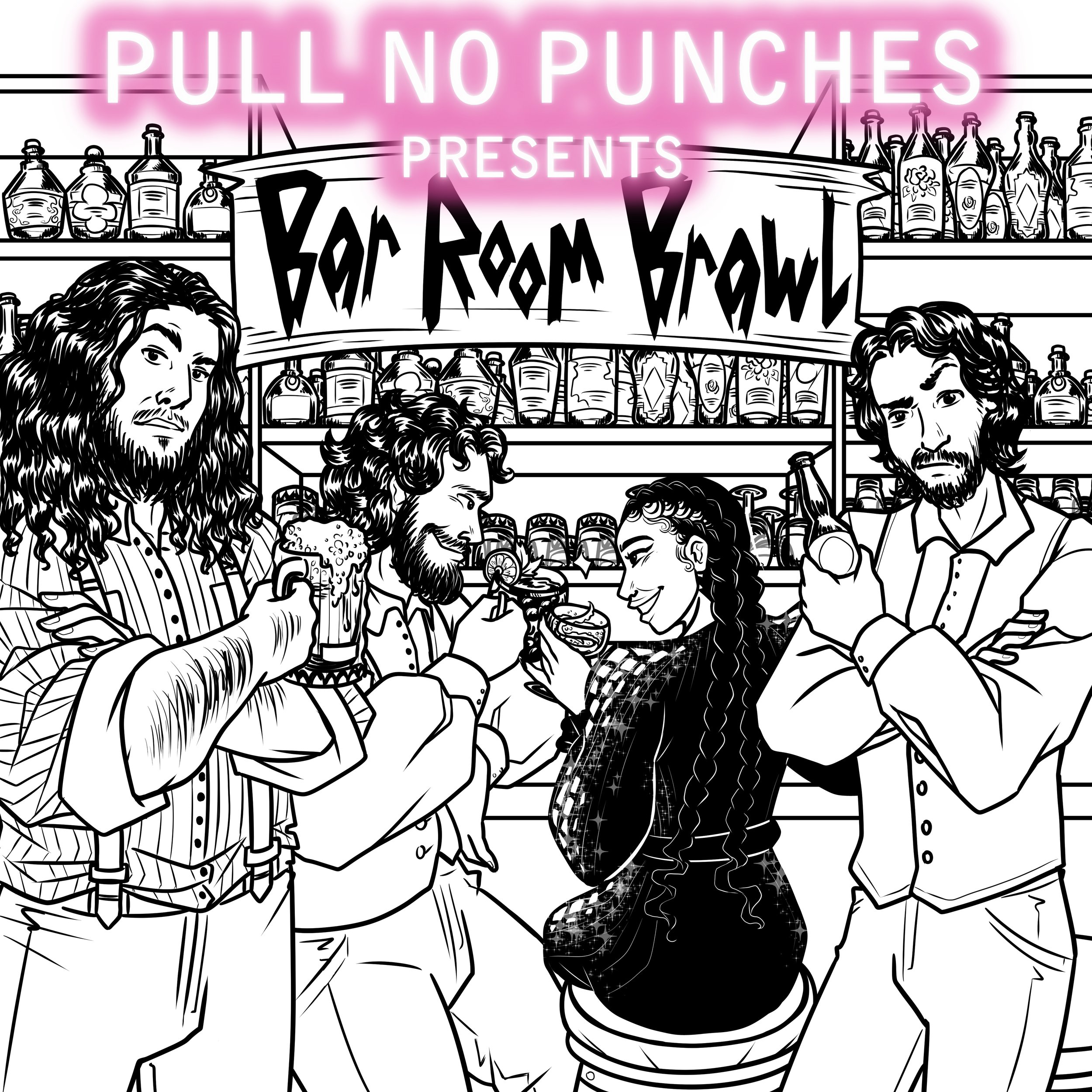 Commission_PullNoPunches_BarRoomBrawl_INKS.jpg