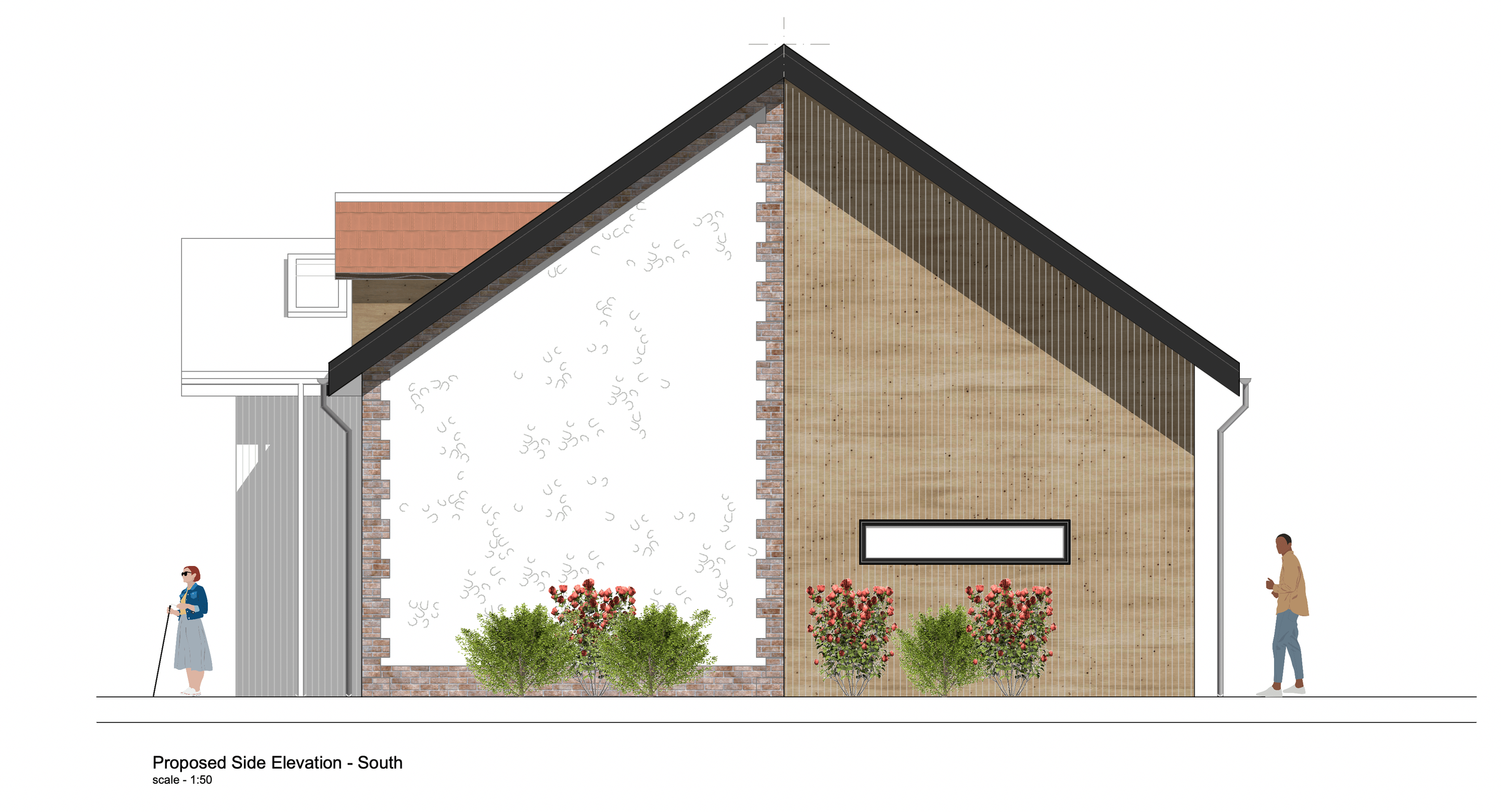 Replacement Dwelling North Norfolk Side Elevation 2.png