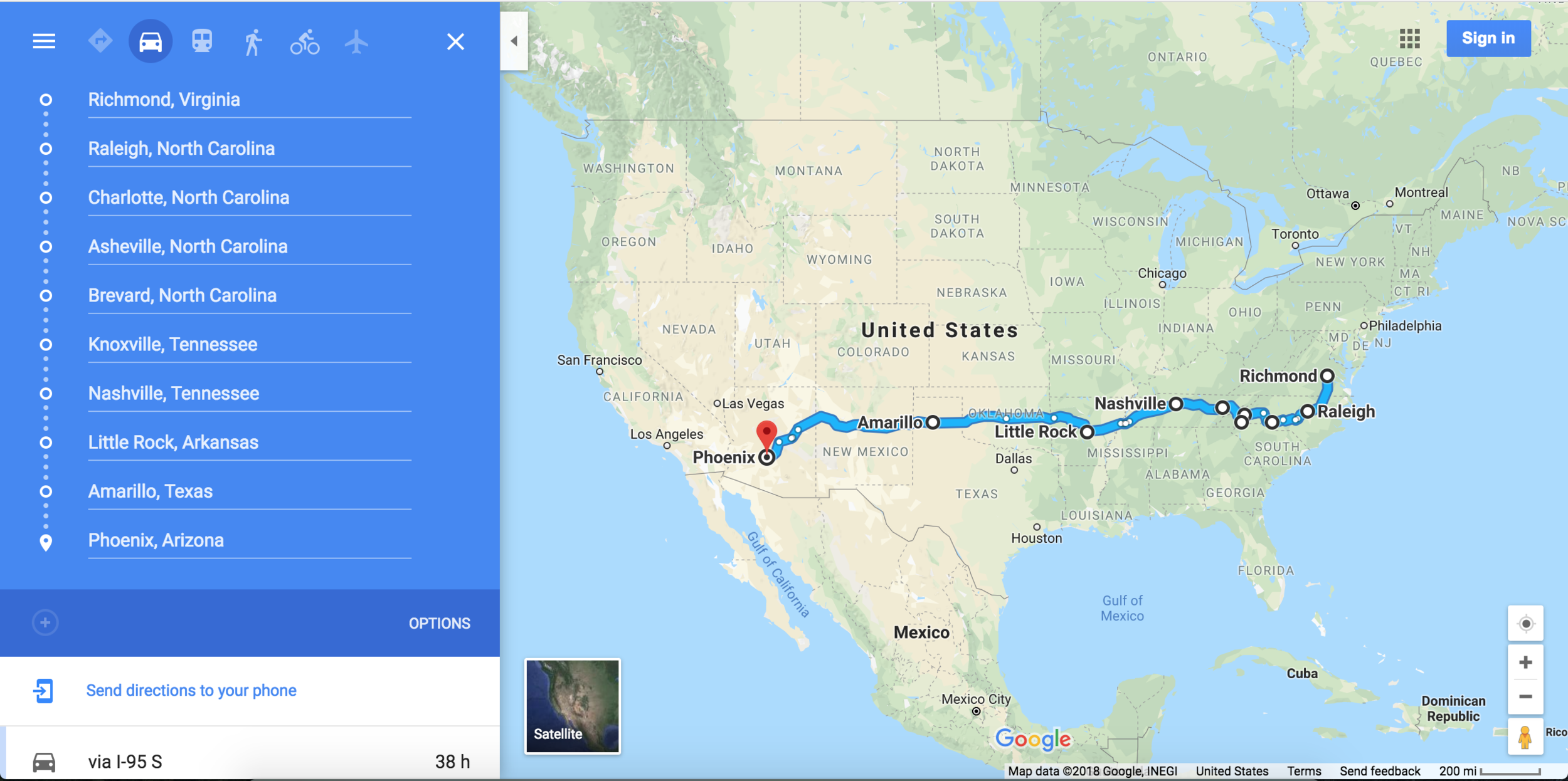 Leg One