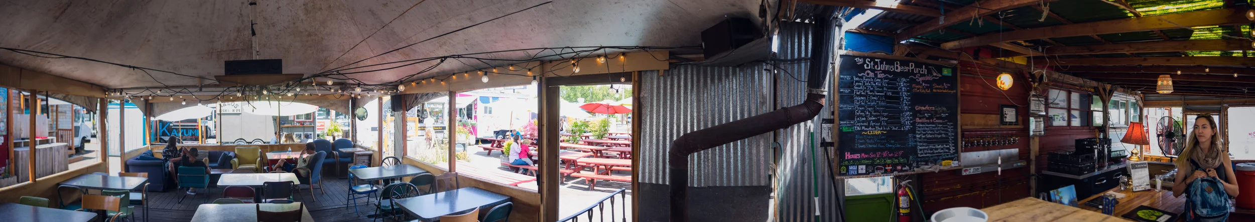St John's Beer Porch - food truck x PDX
