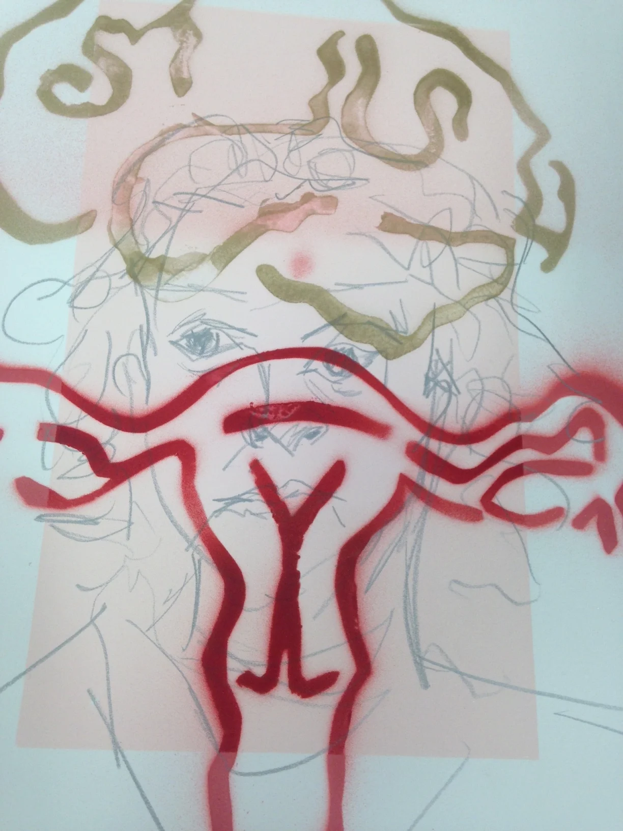 self portrait with uterus.JPG