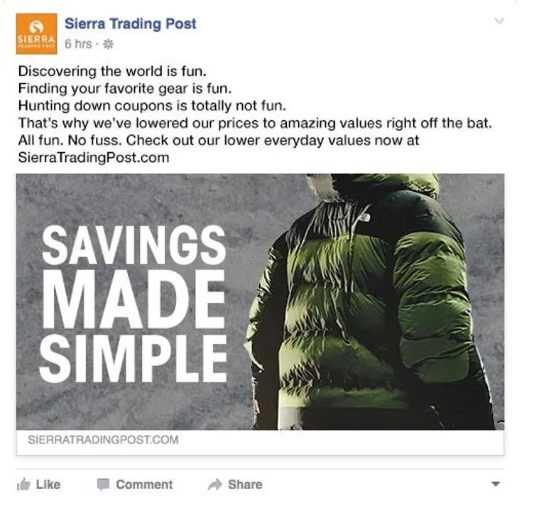 Social media post