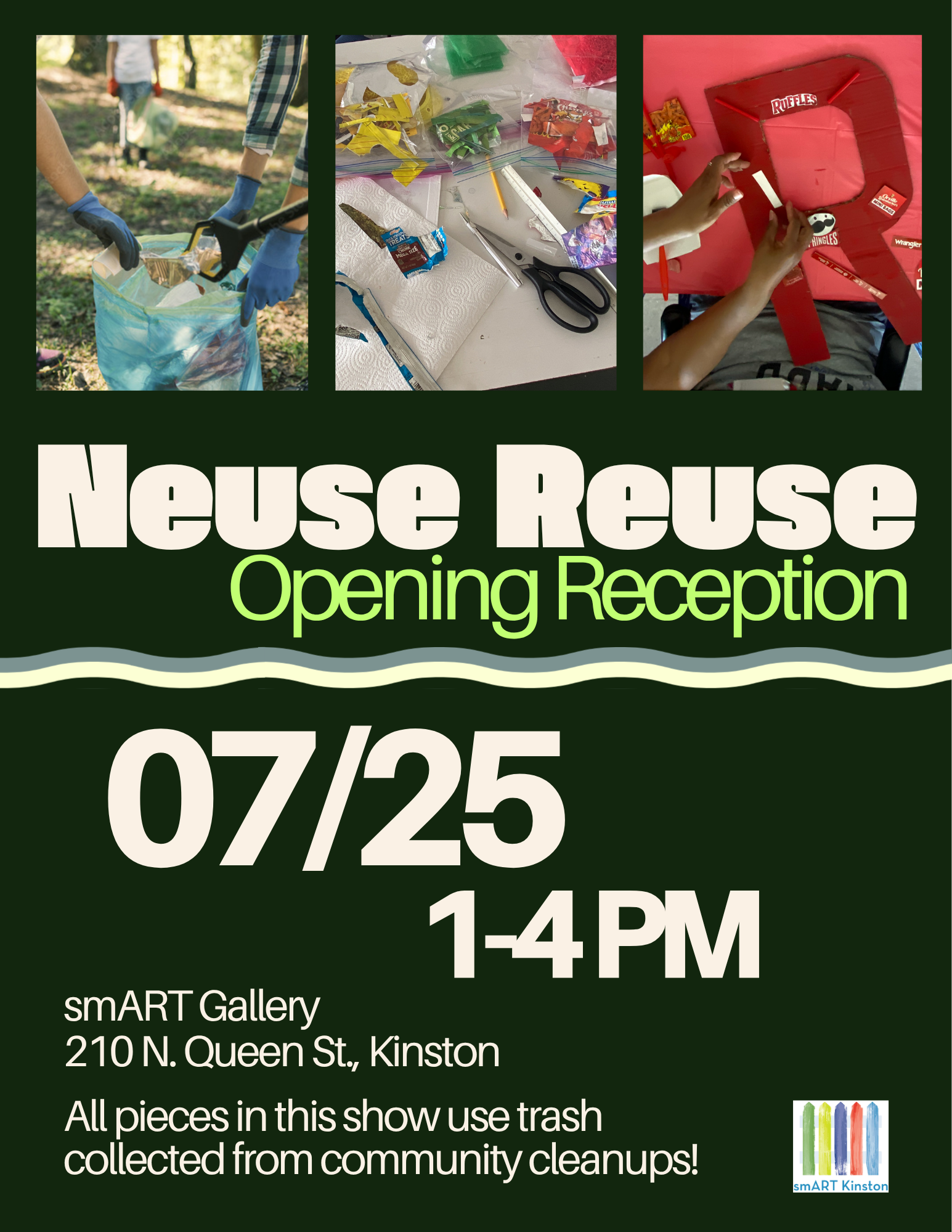 neuse reuse opening flyer