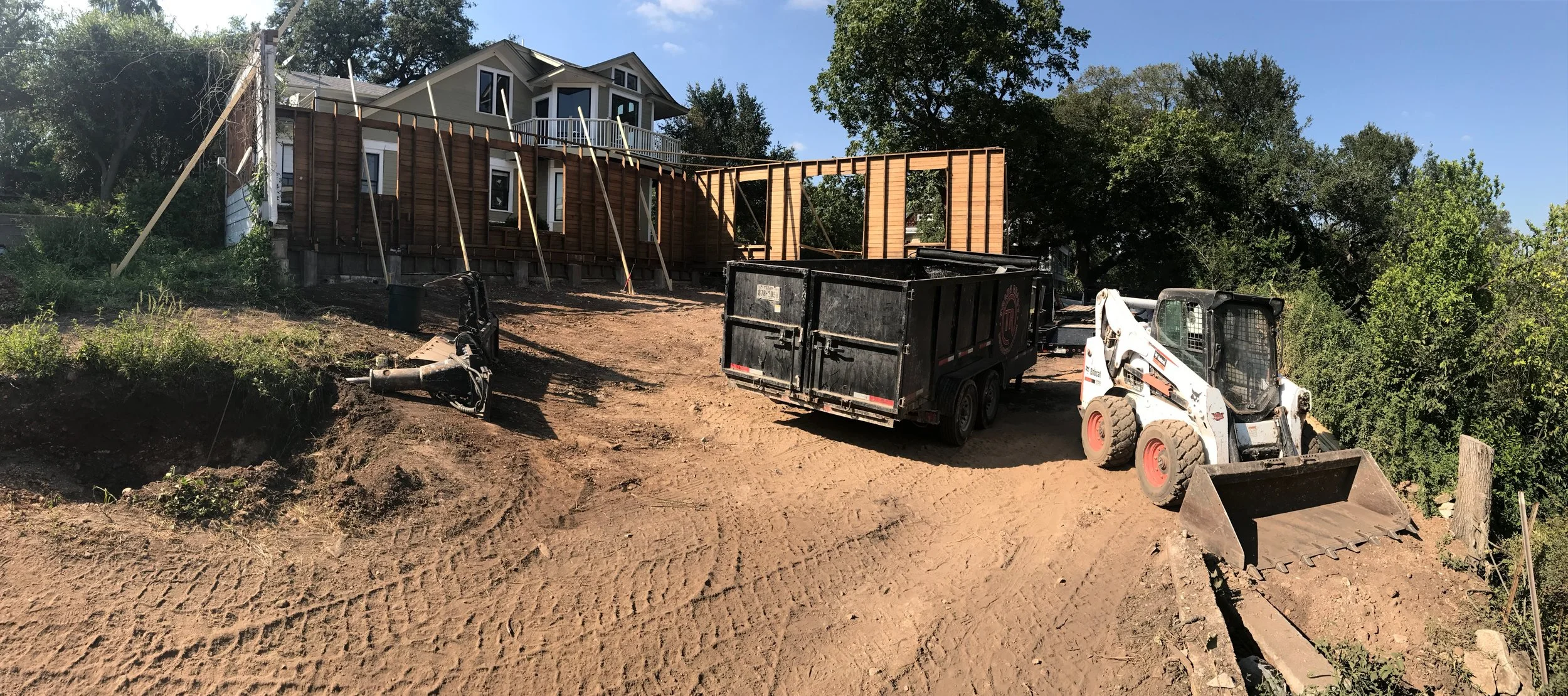 Here is an example of a Residential "Selective Tear Down" completed by the Trade Ready Deconstruction crew