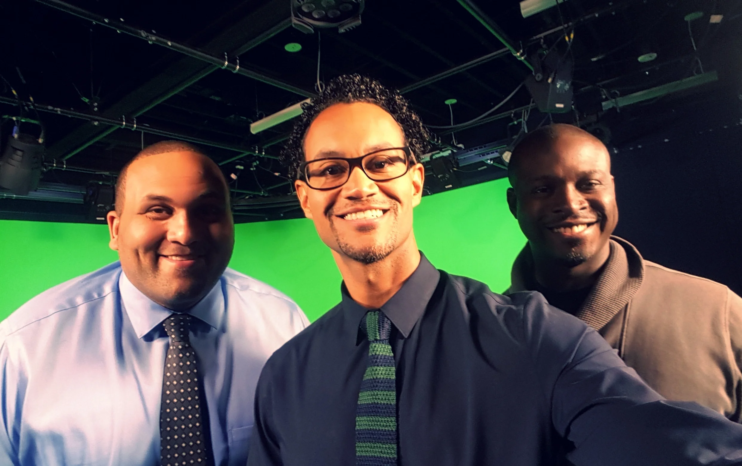 Pictured left to right: Jeffrey, Manuel, and William