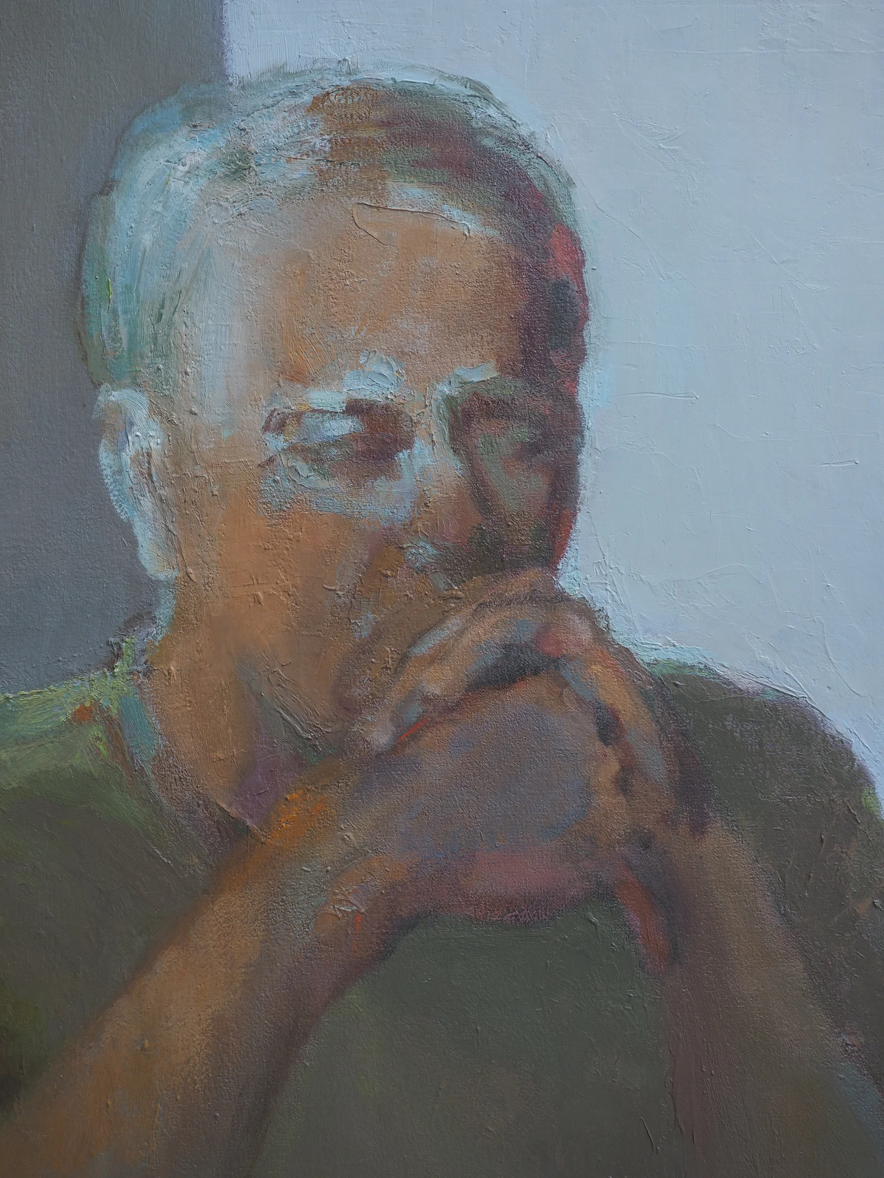 detail of : what is left of myself