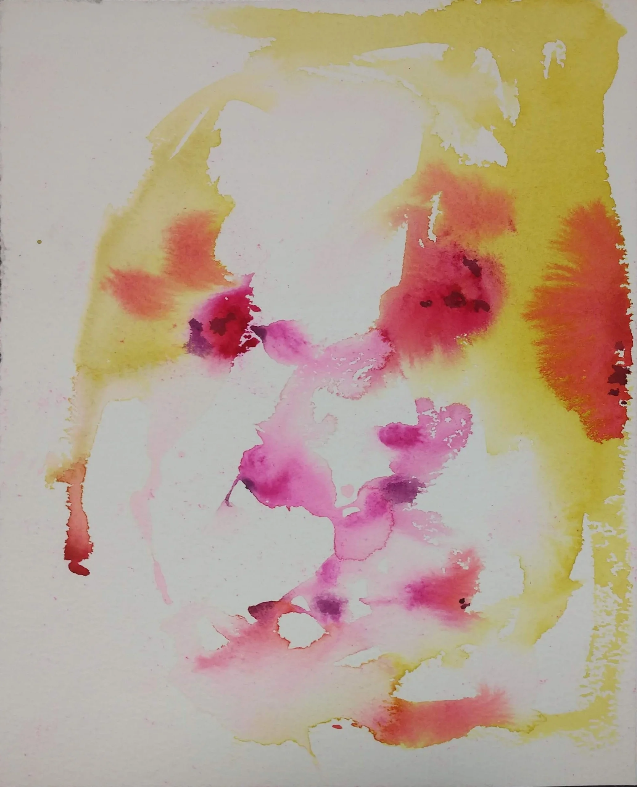 Tricksters, Thieves & Clowns (watercolor) 8.5" x 11"
