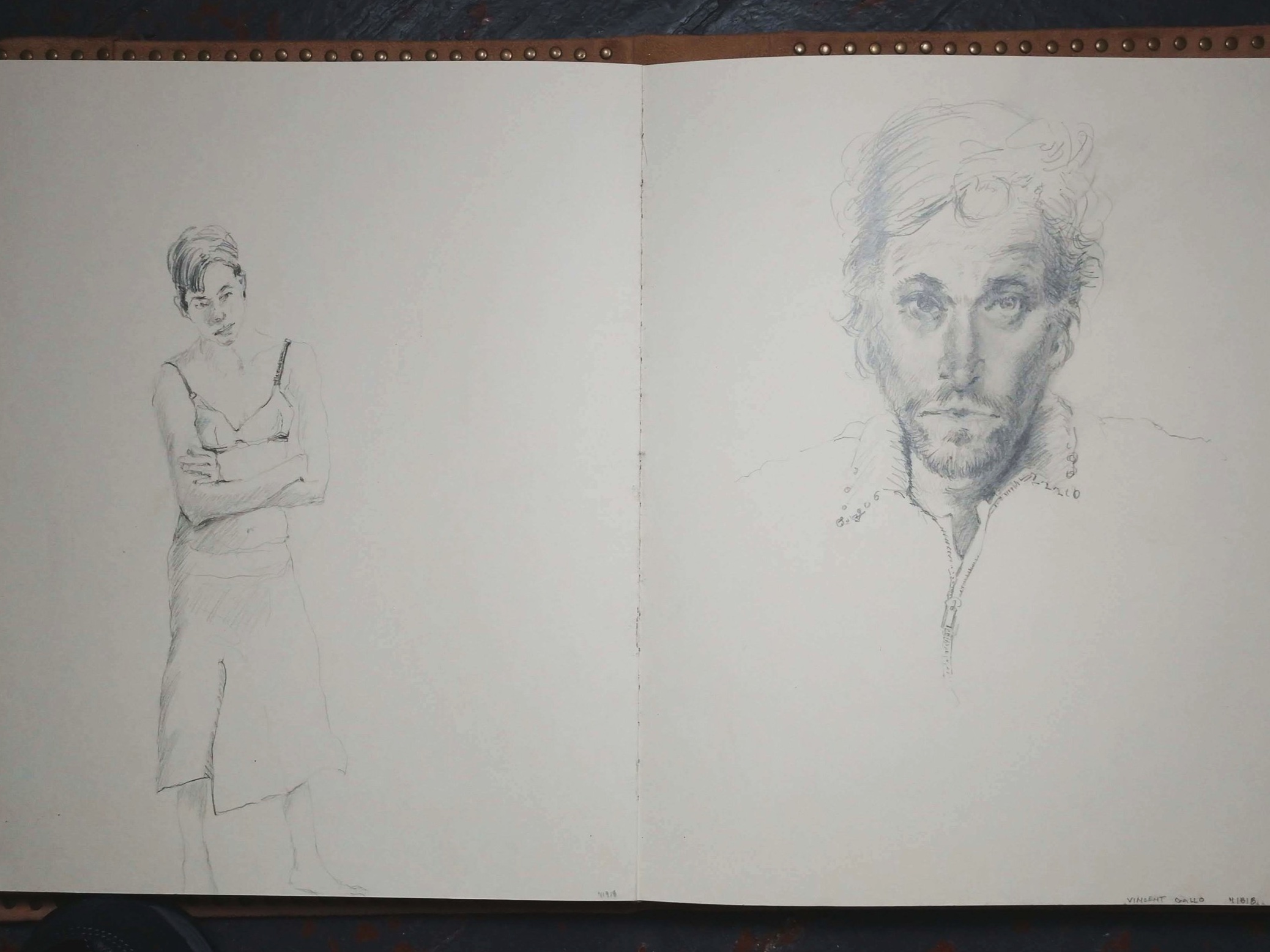 (pencil in sketchbook)   22" x 14"