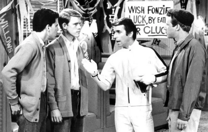 The happy days gang
