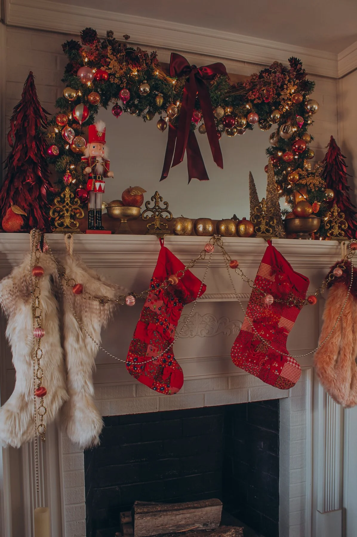 OUR CHRISTMAS MANTLE