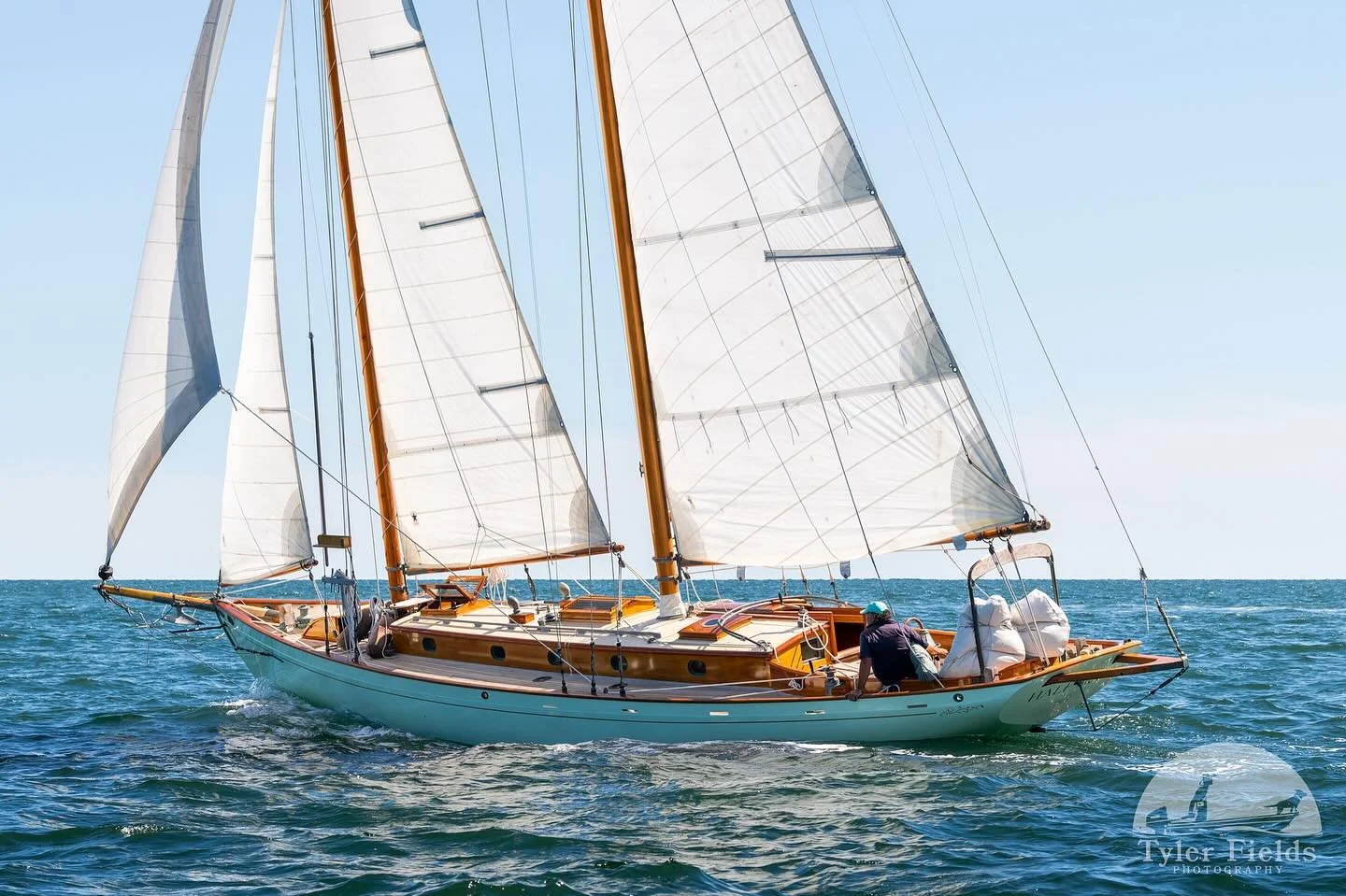 HALF MOON | Pat West

The sound was full of Alden&rsquo;s, but HALF MOON might have the best color in the fleet.