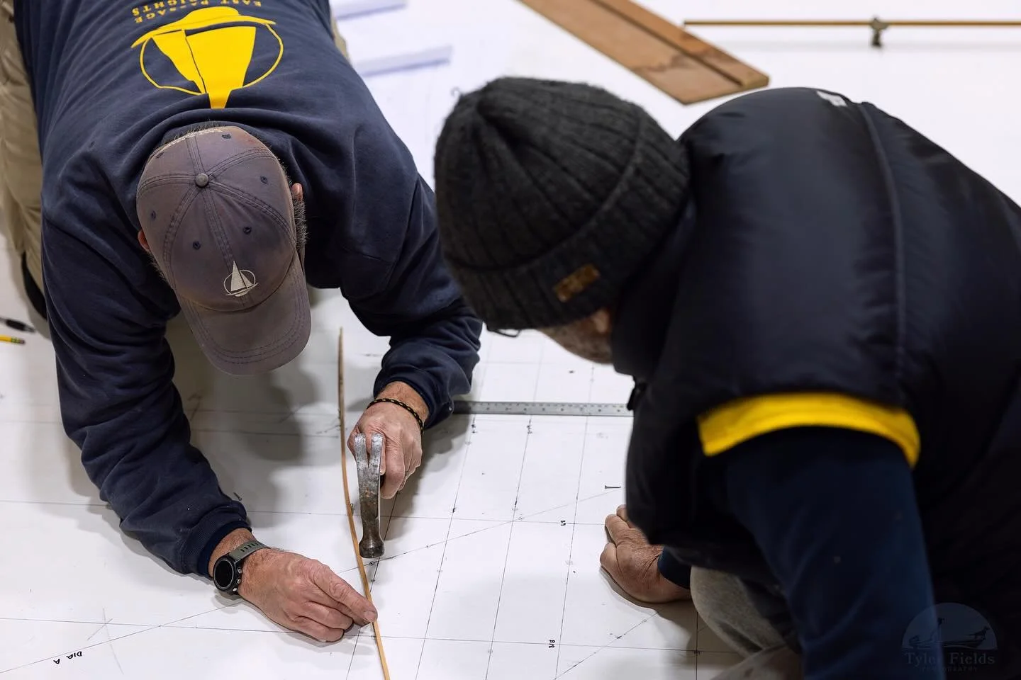 Back at @eastpassageboatwrights and starting a new project. More on that later. 

First Up: Lofting