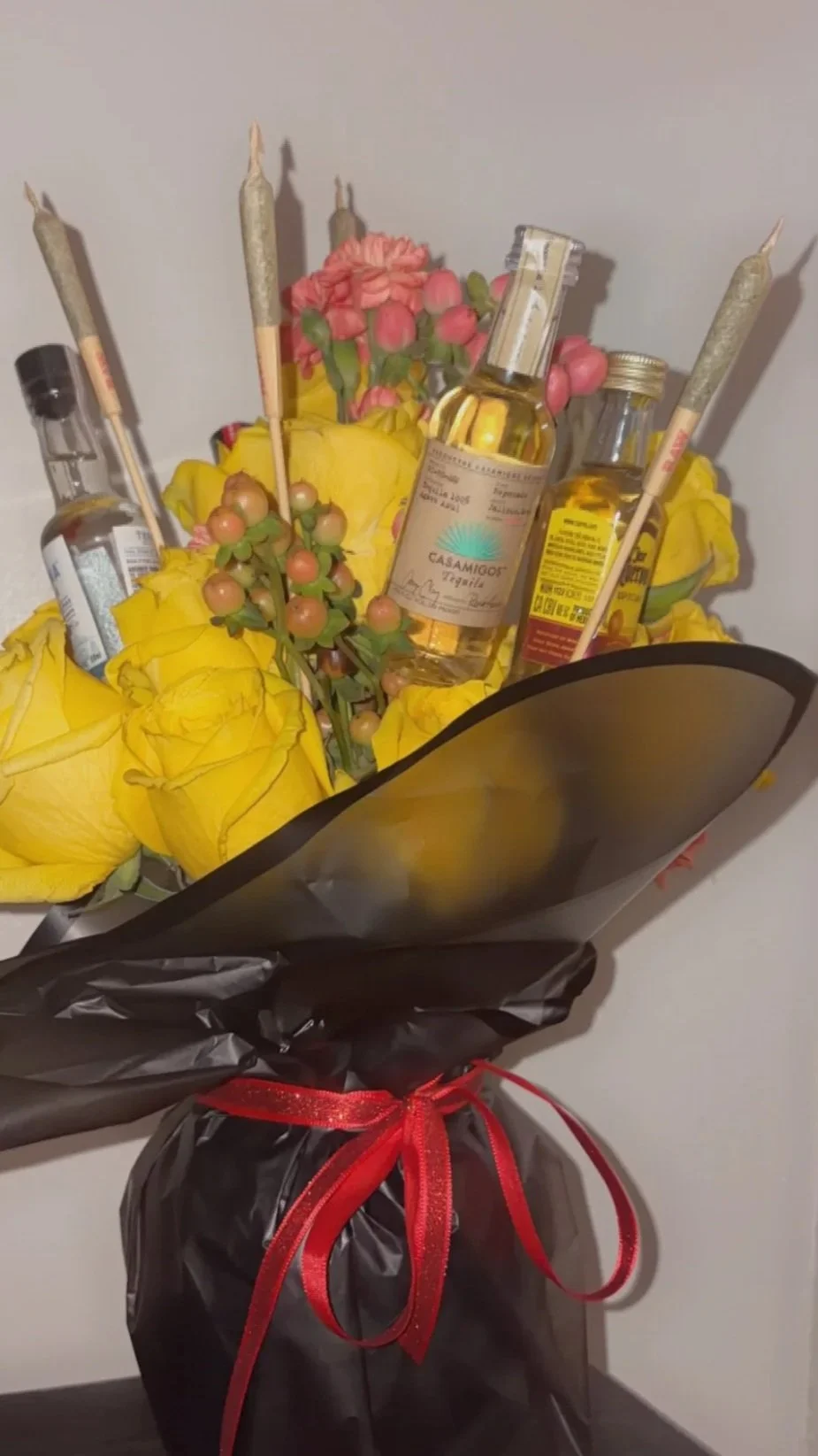 Pre Roll Floral Arrangement