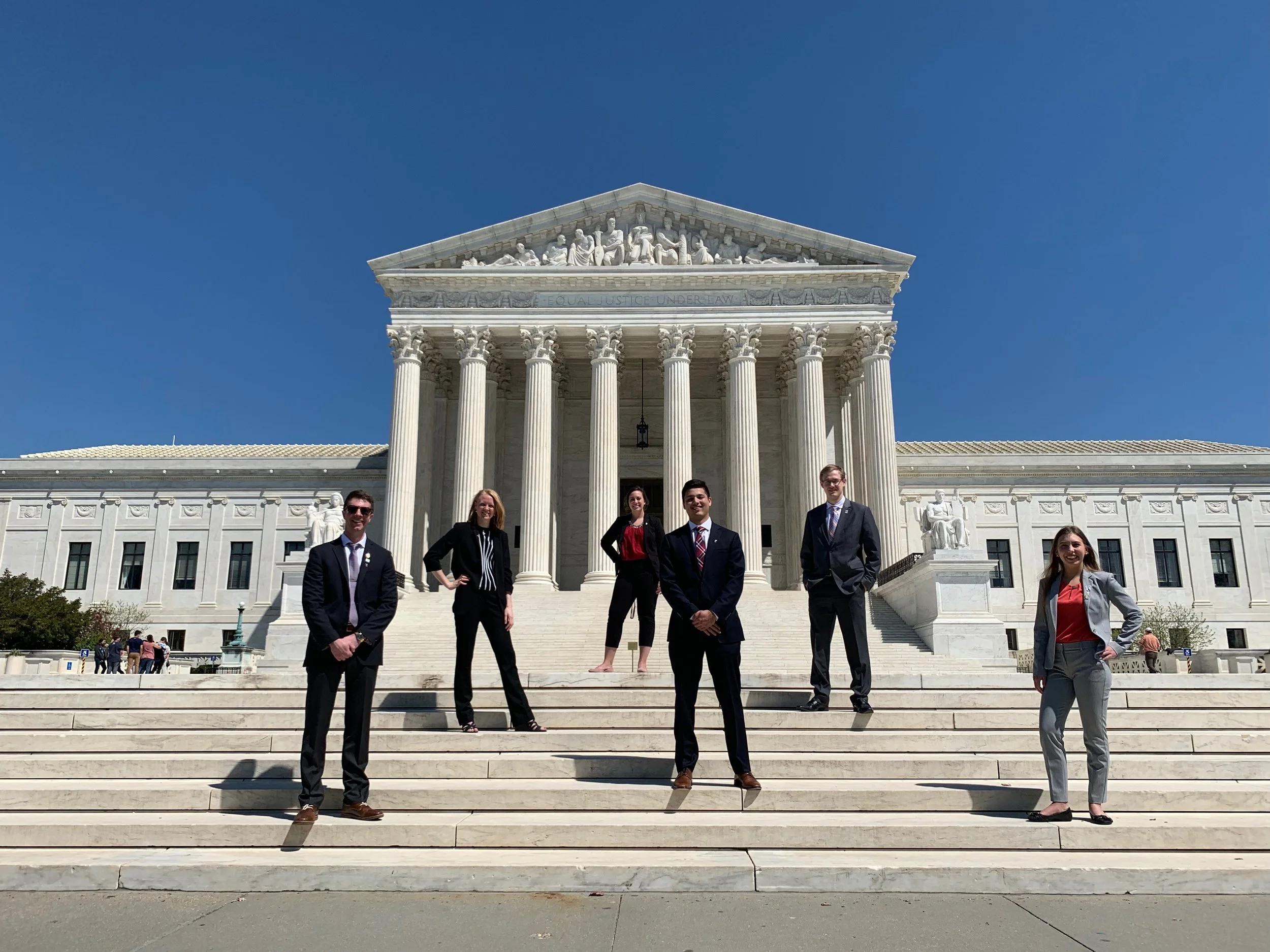Marquette University School of Dentistry students in Washington D.C.