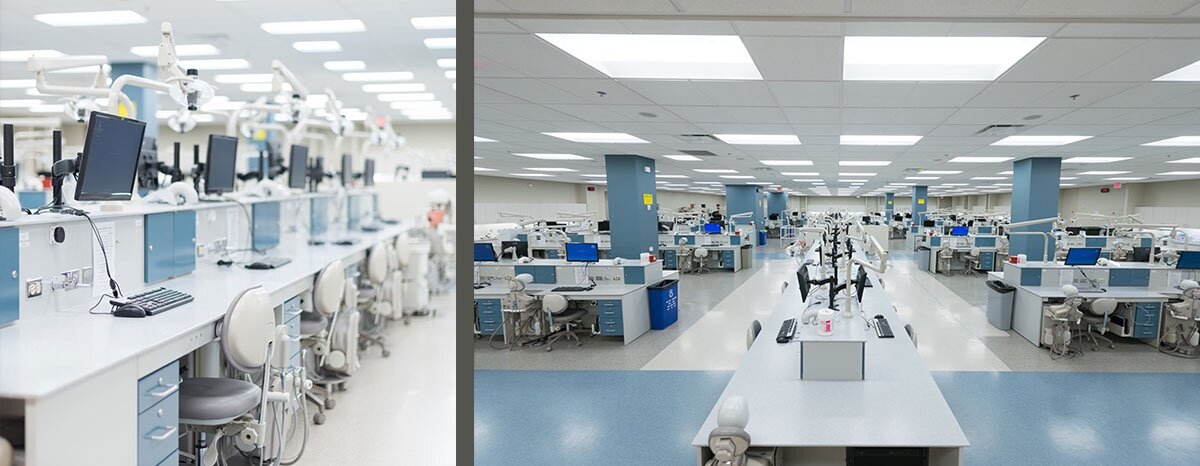 Simulation Lab, Marquette University School of Dentistry, 2019
