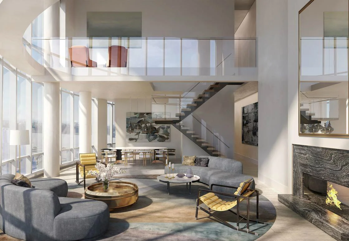 顶层 Penthouse 88B ,售价3200万美金。