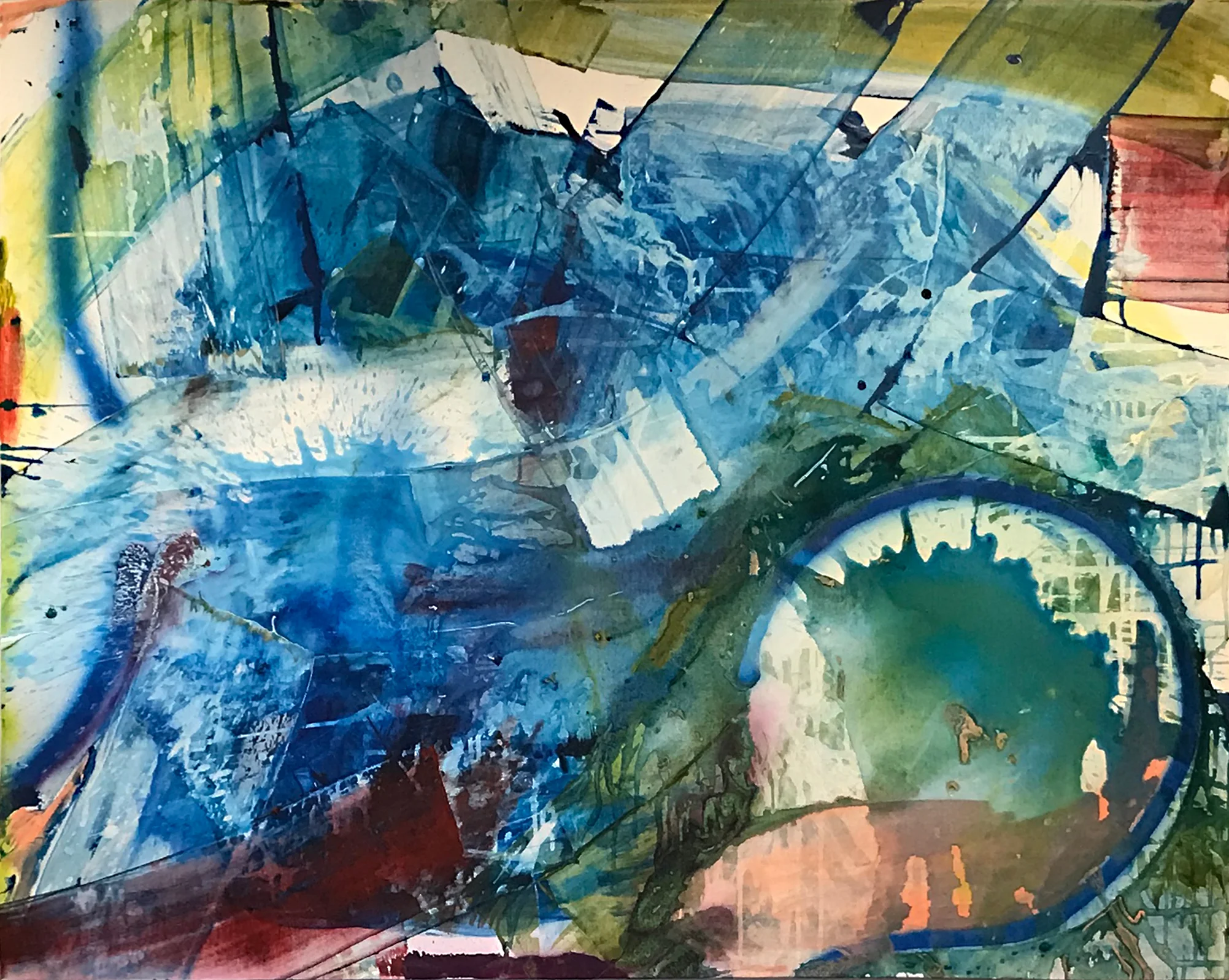 healing - 60" by 48"  SOLD