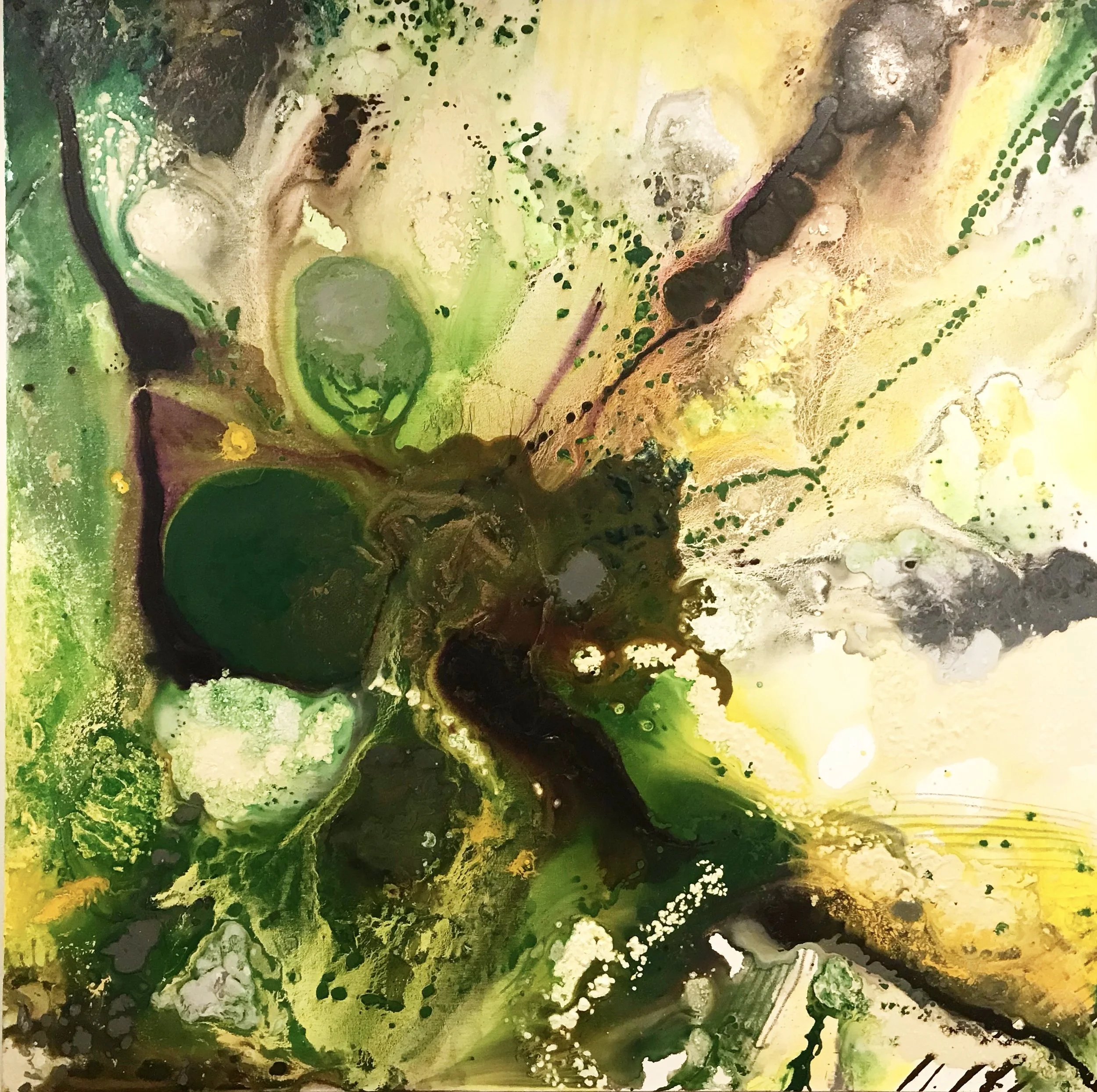 abundance - 48" by 48" SOLD