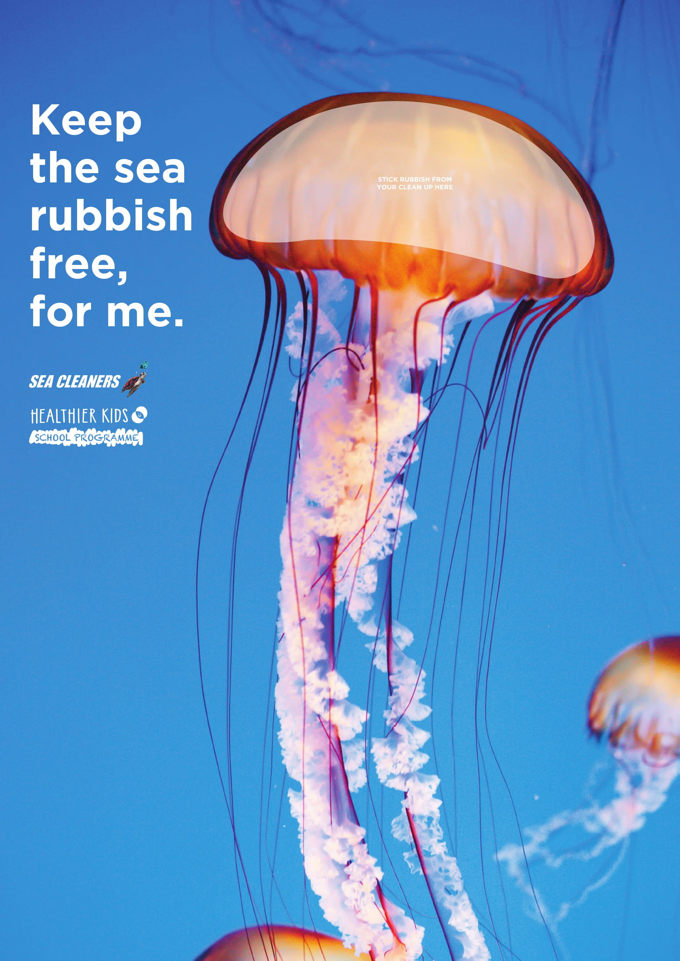 Conduct a clean up of a local green space or waterway in an effort to keep the sea rubbish free.