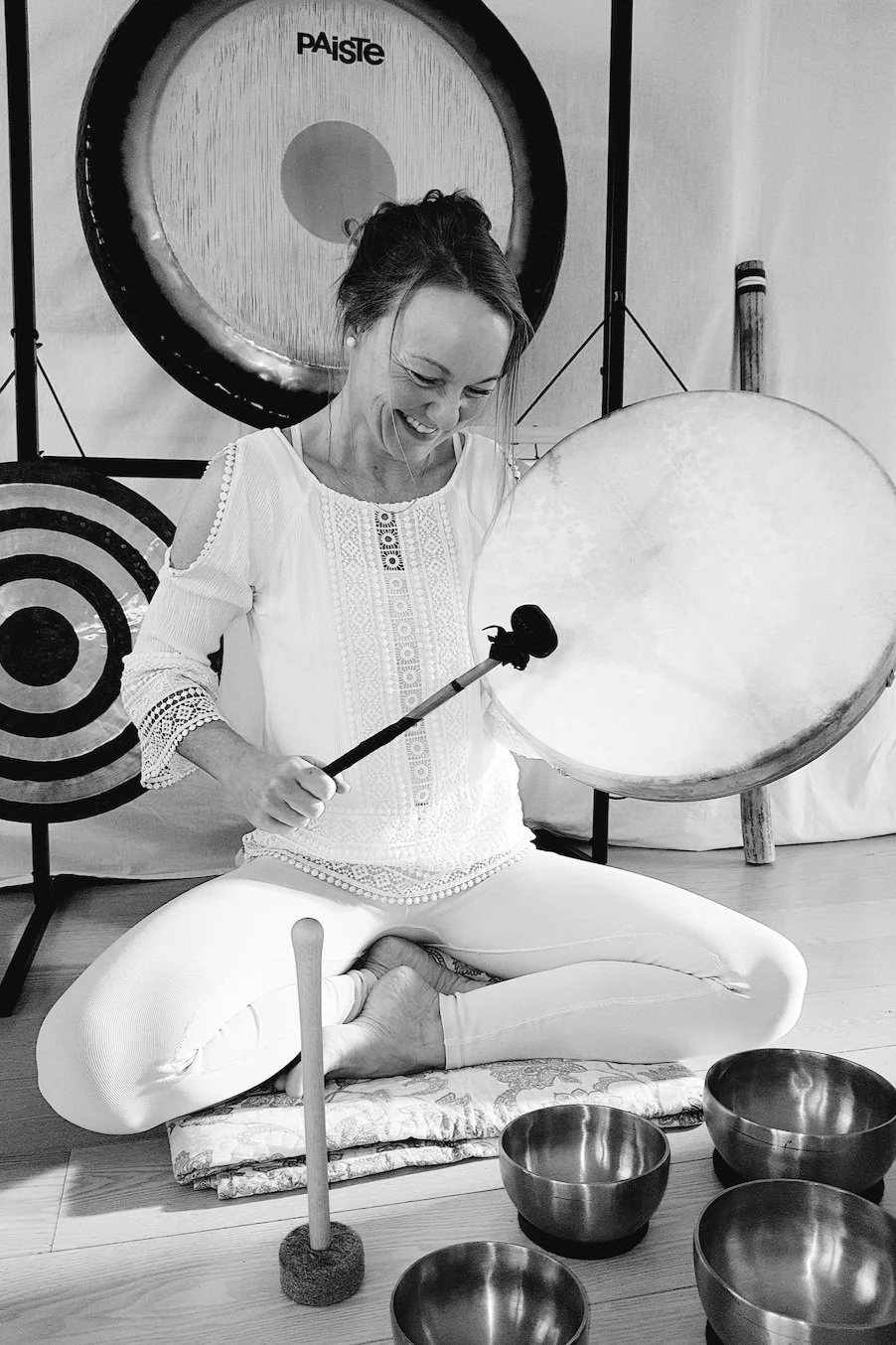 Lyd &amp; Gong bad / Vibeke Ask