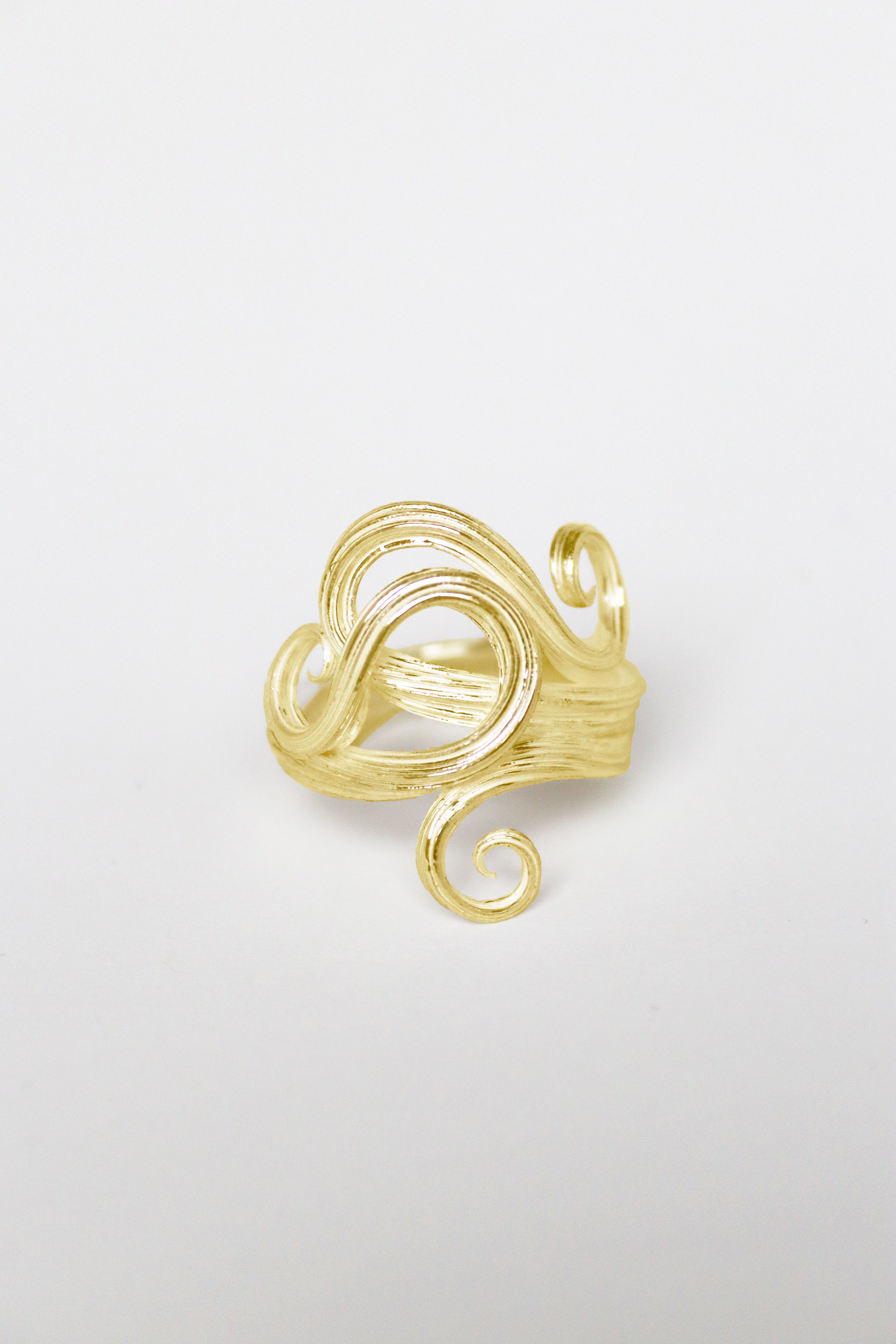 Cucurbita ring - Gold
