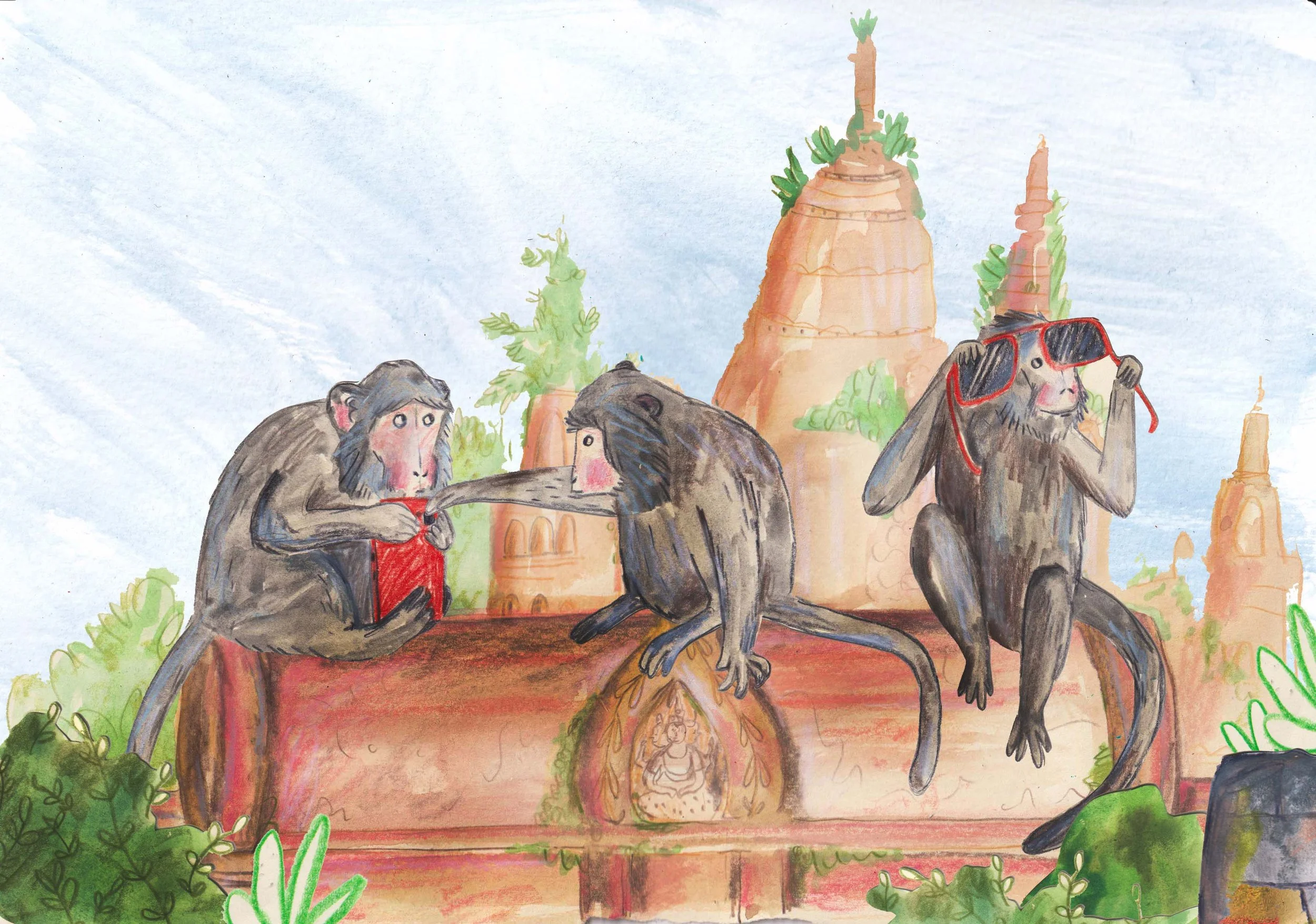 Monkey Palace www.swmillustration childrens book illustration.jpg