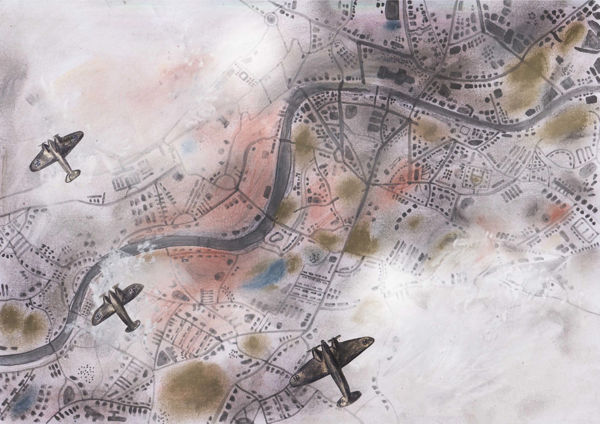 Historical non-fiction for children's books www.swmillustration.jpg