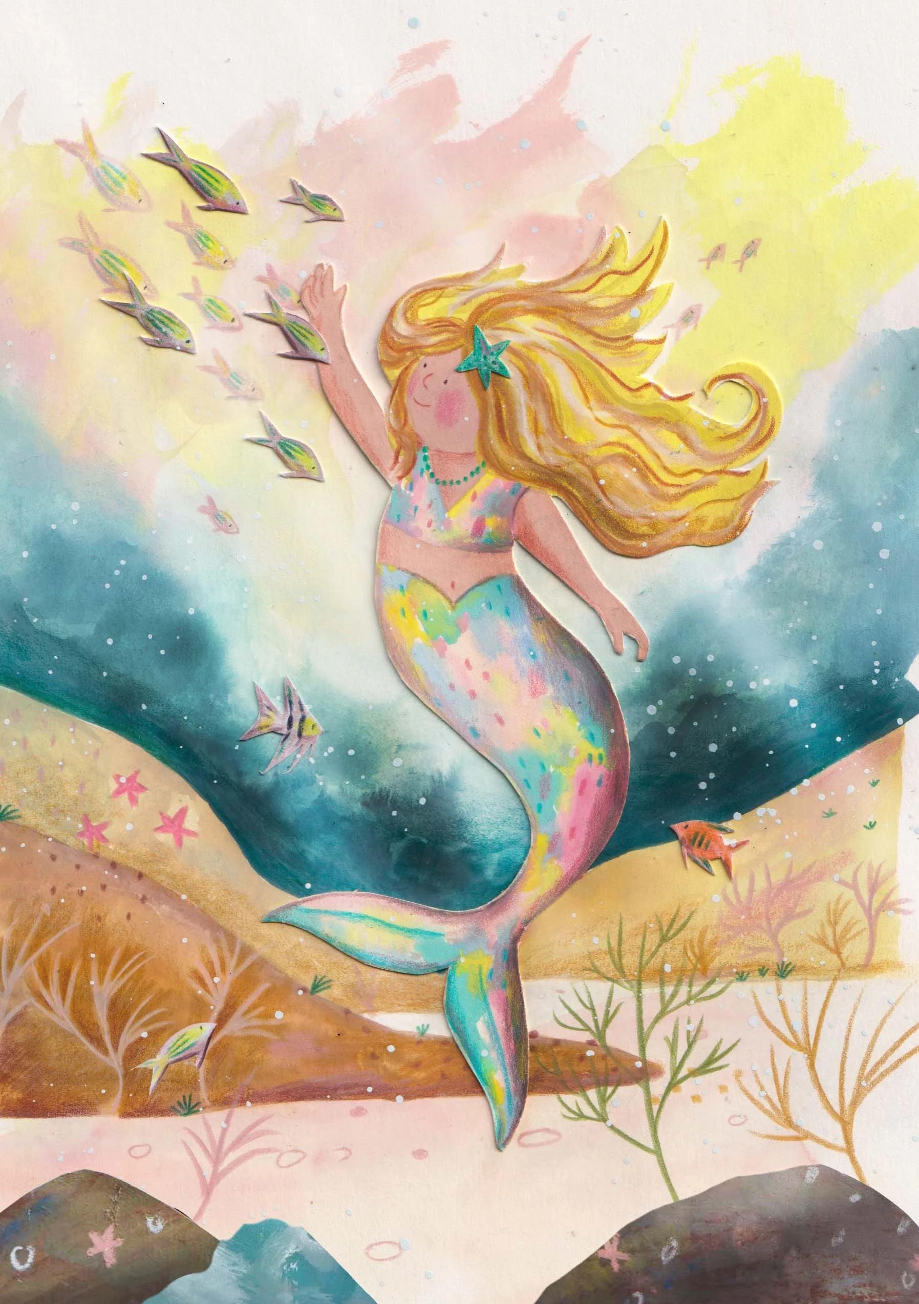 Mermaid picturebook illustration collage Stacey Williamson-Michie.jpg