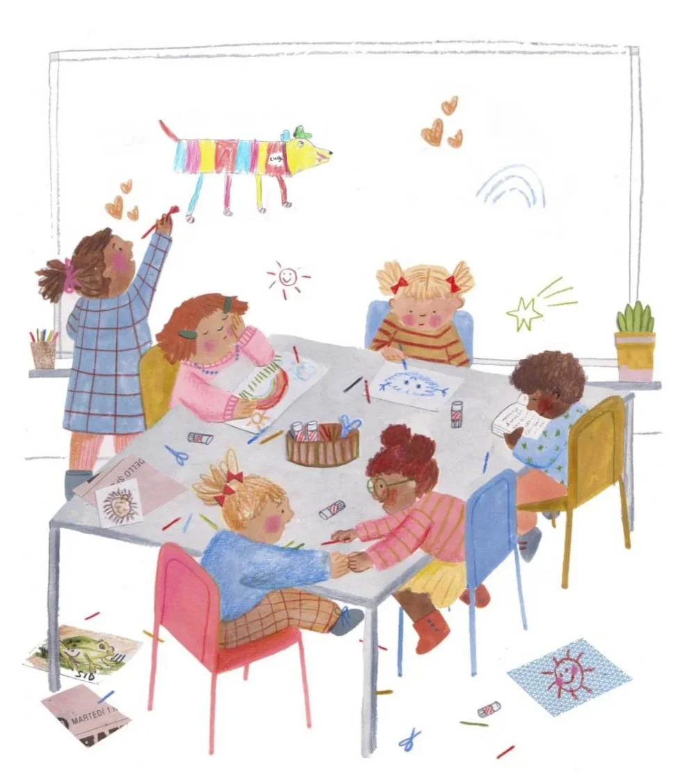 School classroom illustration picturebook illustrator stacey williamson-michie.jpg