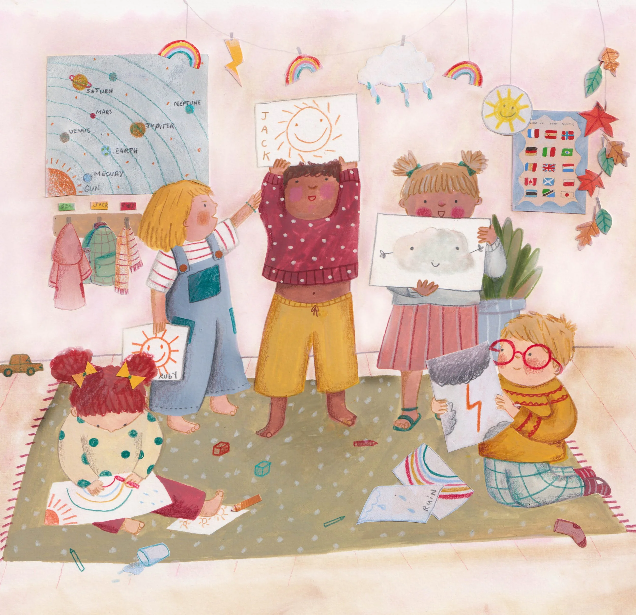School illustration picturebook illustrator www.swmillustration.jpg