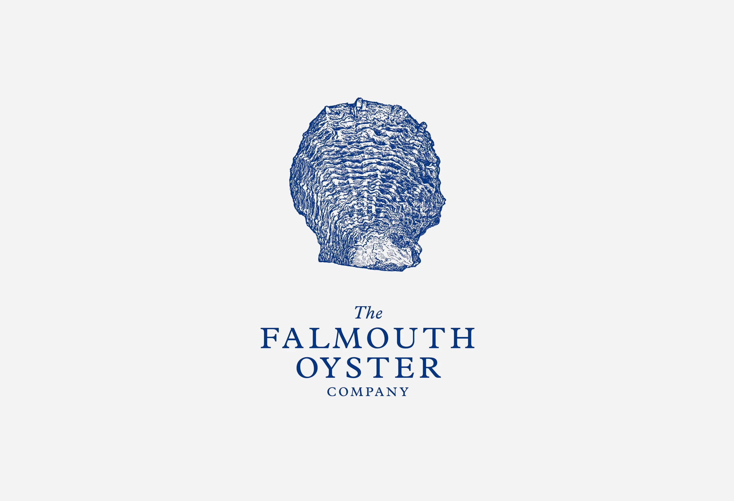 The Falmouth Oyster Co. Visual identity and design for an independent distributor of the finest sustainable Cornish Oysters, harvested by sail from the Fal estuary. They pride themselves in always providing the finest quality product available. Harvested in the same way it always has been for centuries.