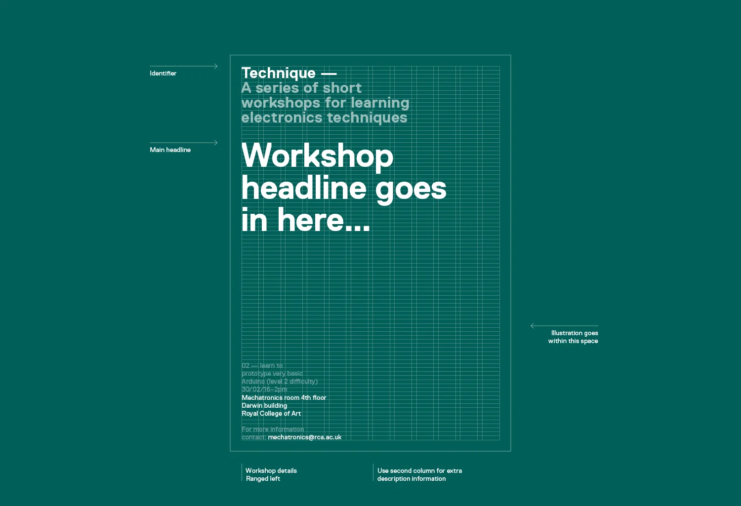 Technique workshops_Royal College of Art_poster designs_identity_Alan Clarke-Symonds_grid system.jpg