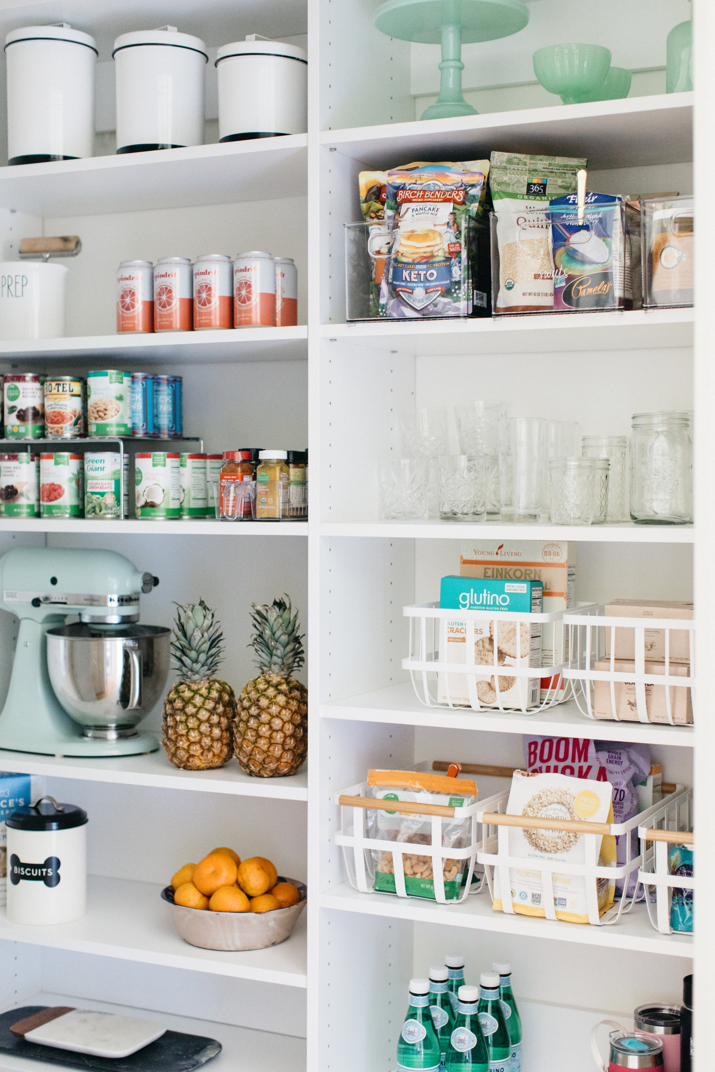 How We Organized Our Small Kitchen Pantry