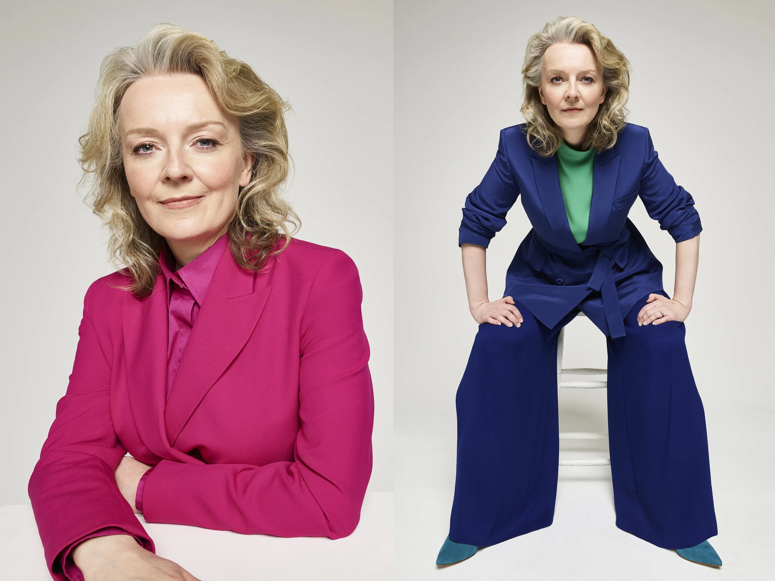 Conservative MP Liz Truss photographed by Elisabeth Hoff
