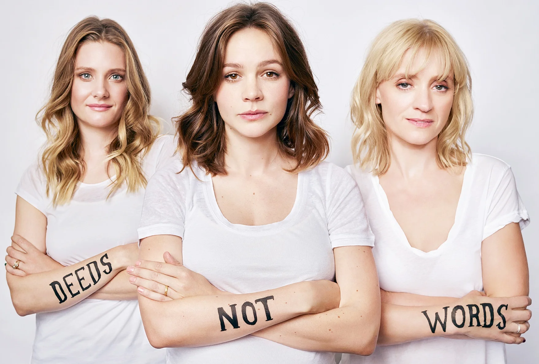 Romola Garai, Carey Mulligan, Anne-Marie Duff photographed by Chris Floyd
