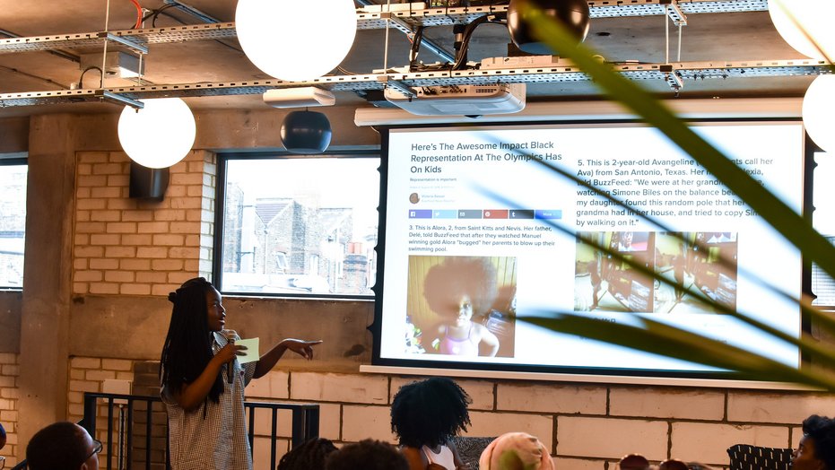 Black Ballad's "Black Girls Writing Workshop" - June 2017. Pic Credit: Tols Malomo