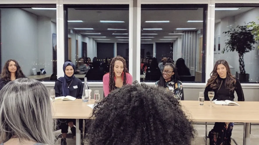 Women of Colour in Journalism on International Women’s Day - April 2018 Pic Credit: Fahima