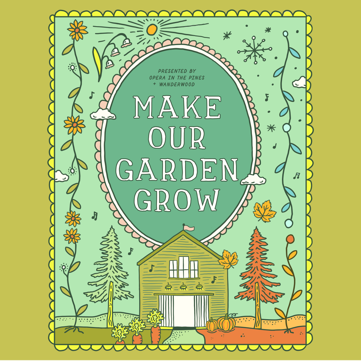 Concert - Opera in the Pines Presents Make Our Garden Grow, an Operatic Celebration of Maine’s Changing Seasons