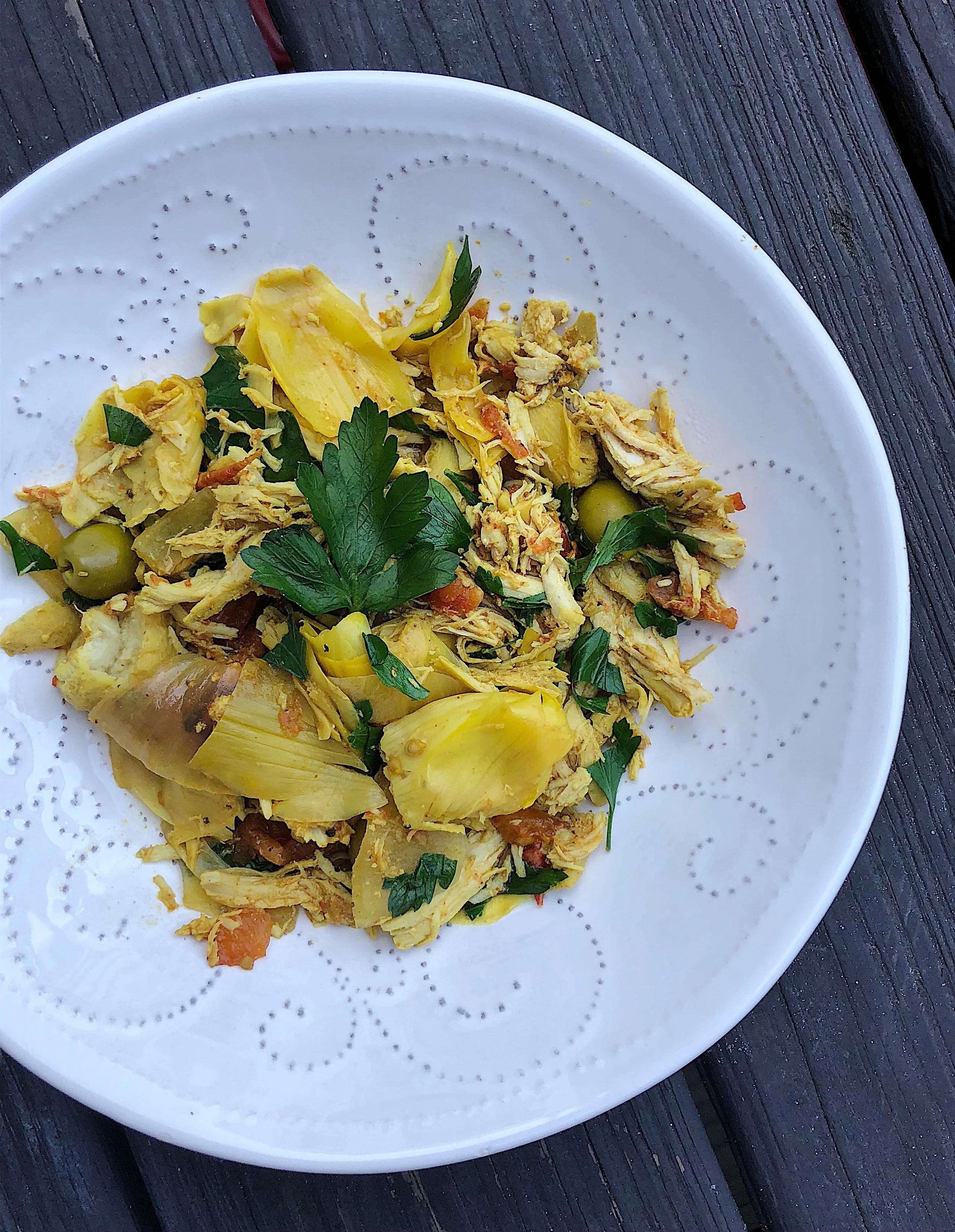 Crockpot Mediterranean Chicken