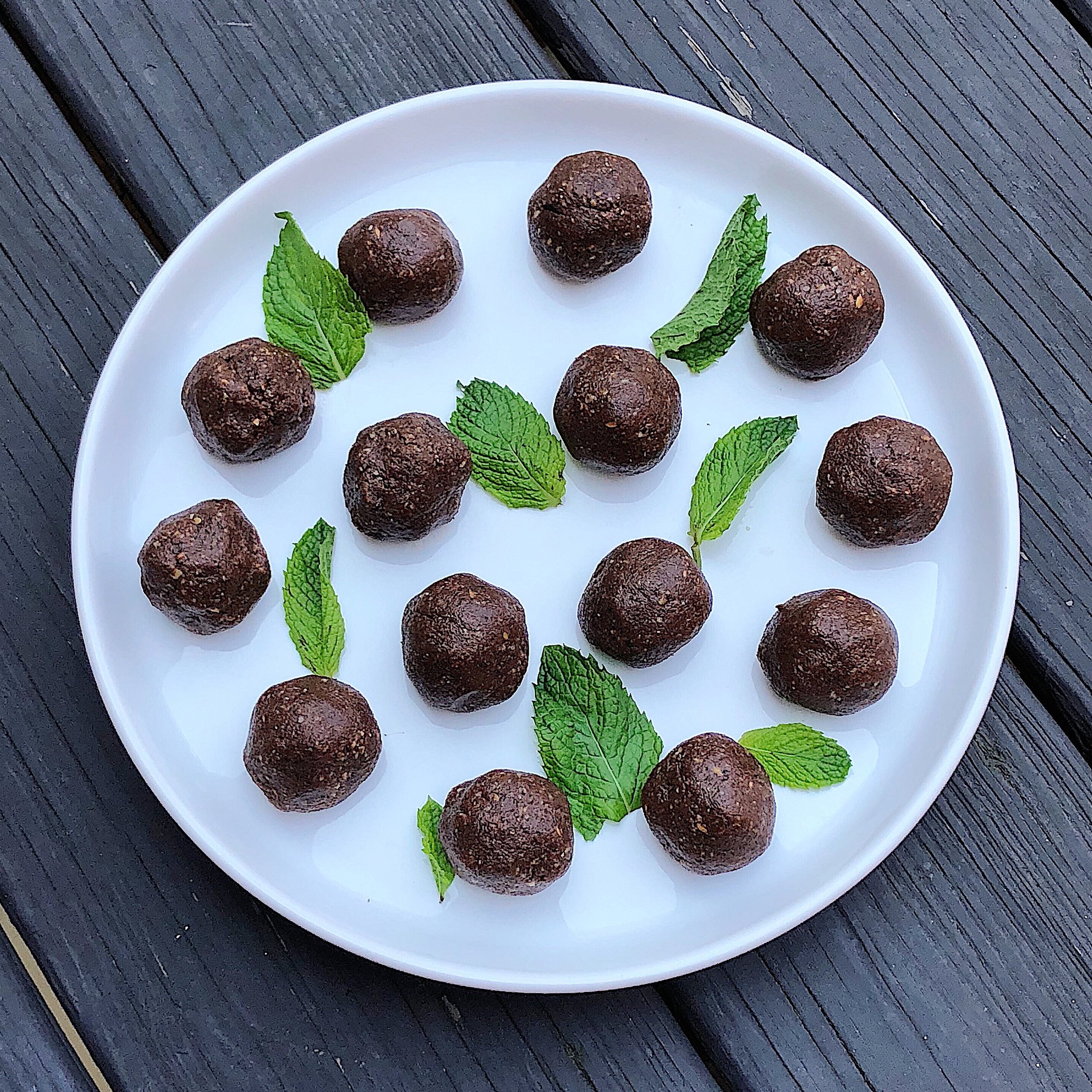 Chocolate Mint Balls