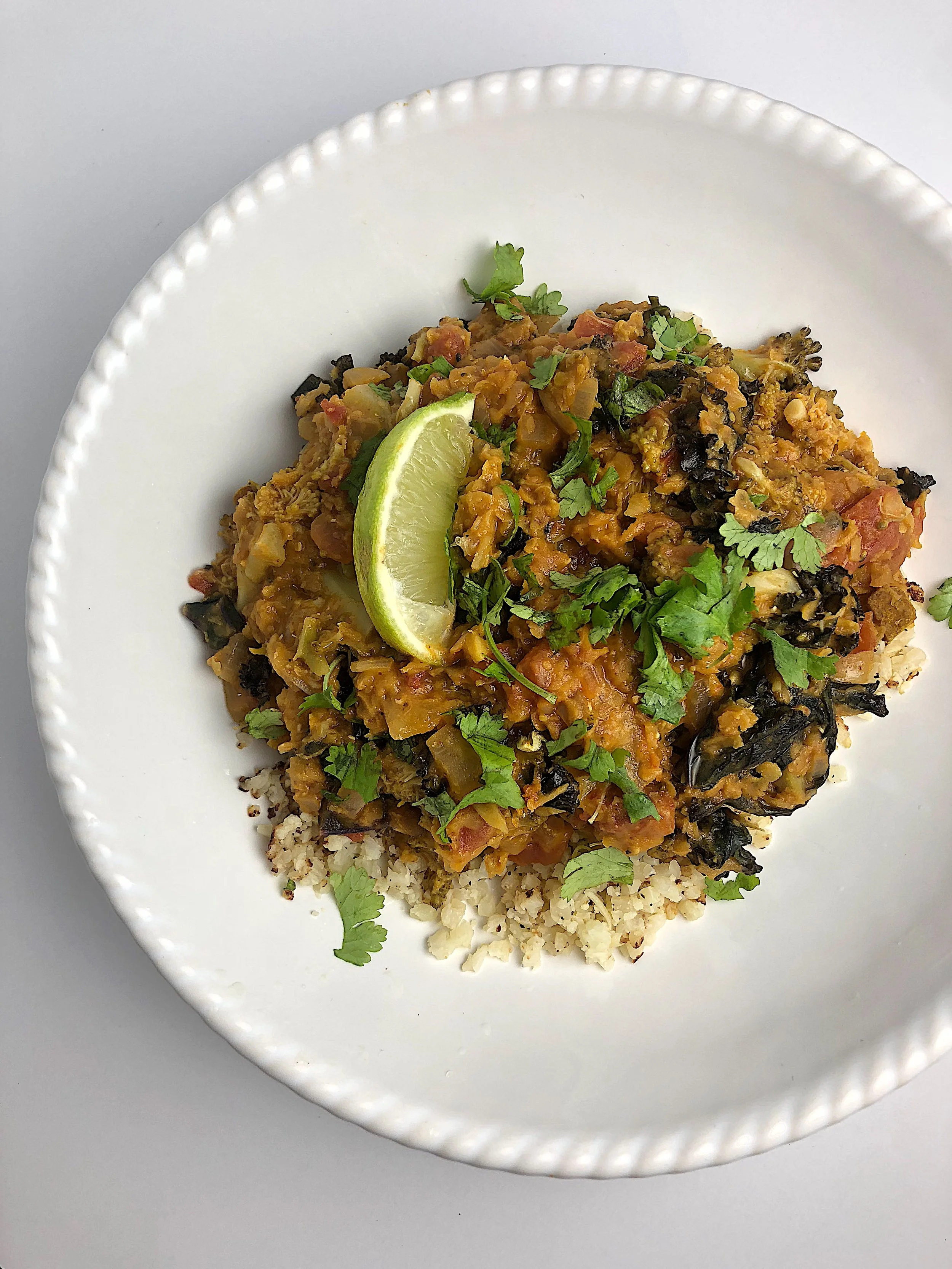 Instant Pot Red Lentil Curry