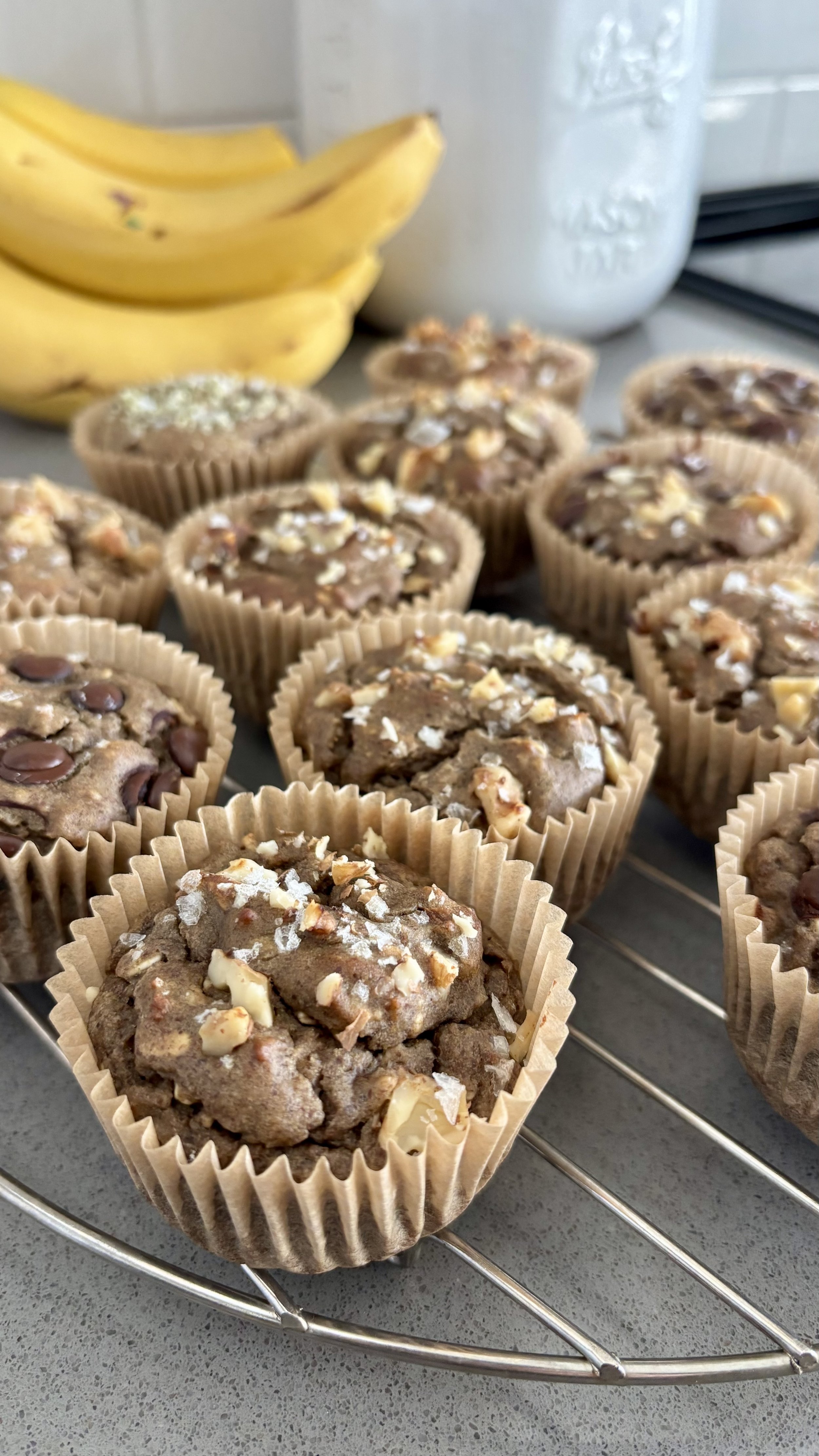 Banana Bread Protein Muffins