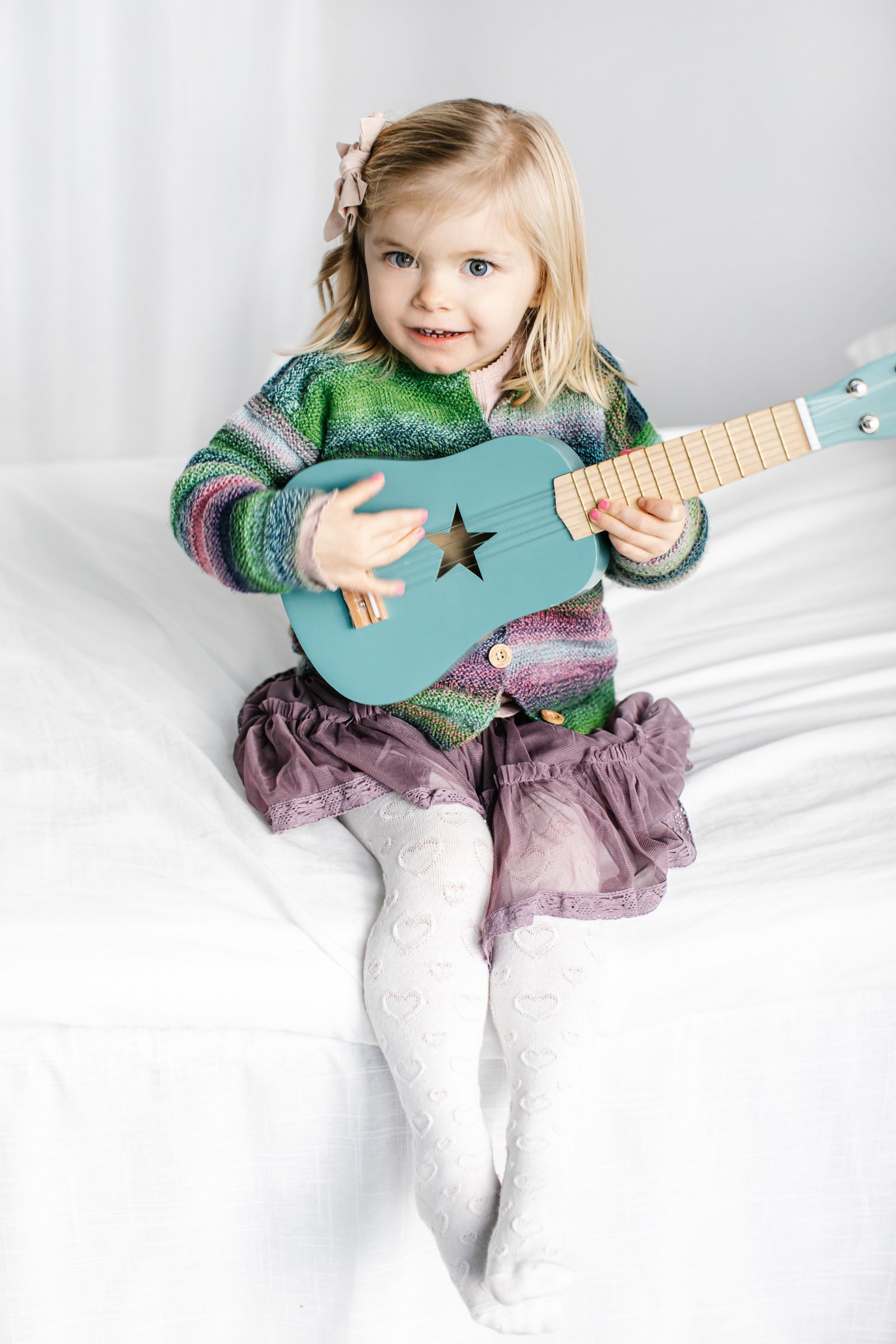 Ta med gitarren på barnfotograferingen